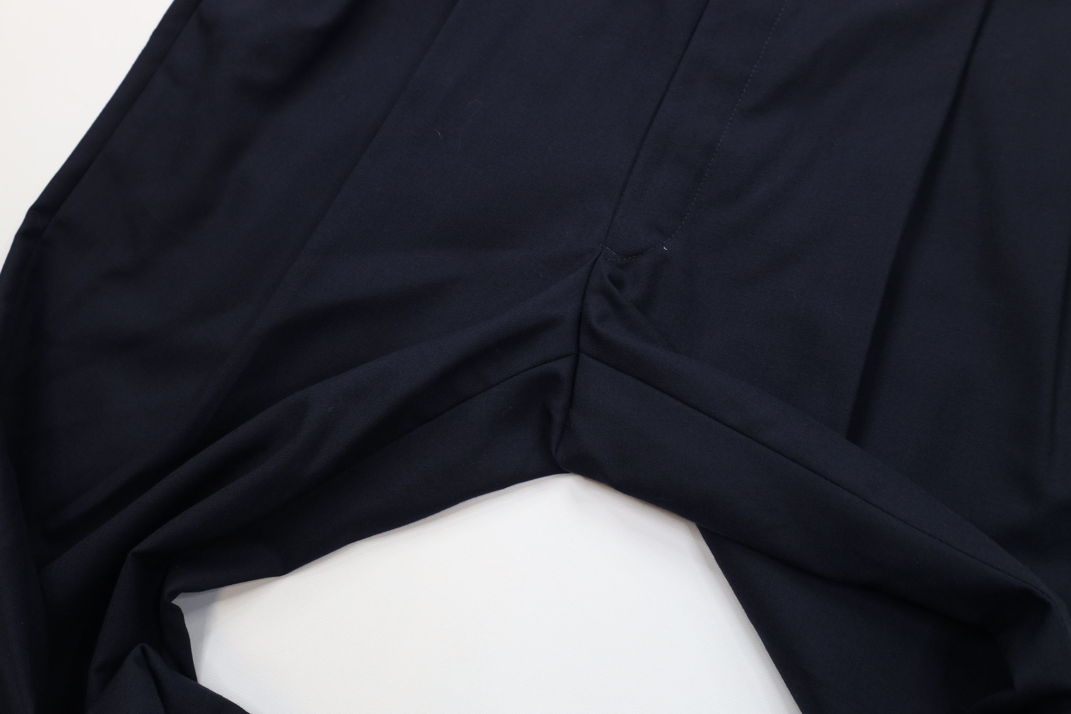 Vintage Vintage 70s Streetwear Wool Wide Leg Chino Pants Blue USA Size US 36 / EU 52 - 6 Thumbnail