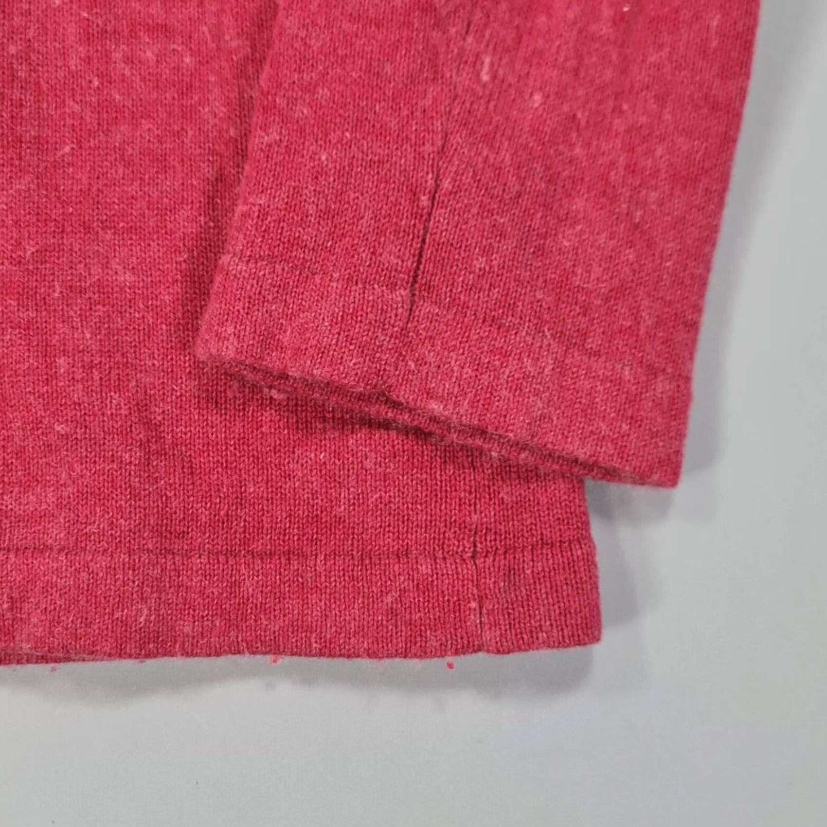 Pinko Peter Hahn Womens Cardigan Pink 10 UK Silk Cashmere Open Front Soft Cosy Knit Jumper Size L / US 10 / IT 46 - 4 Thumbnail