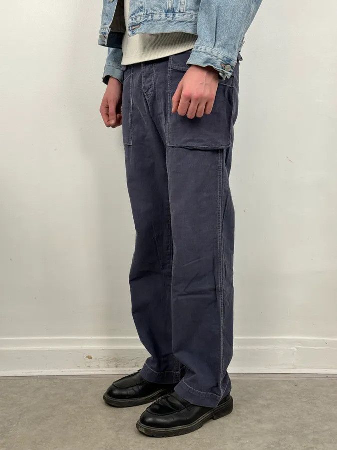 Armani Armani Archive Smooth Cargo Pants Size US 32 / EU 48 - 3 Thumbnail