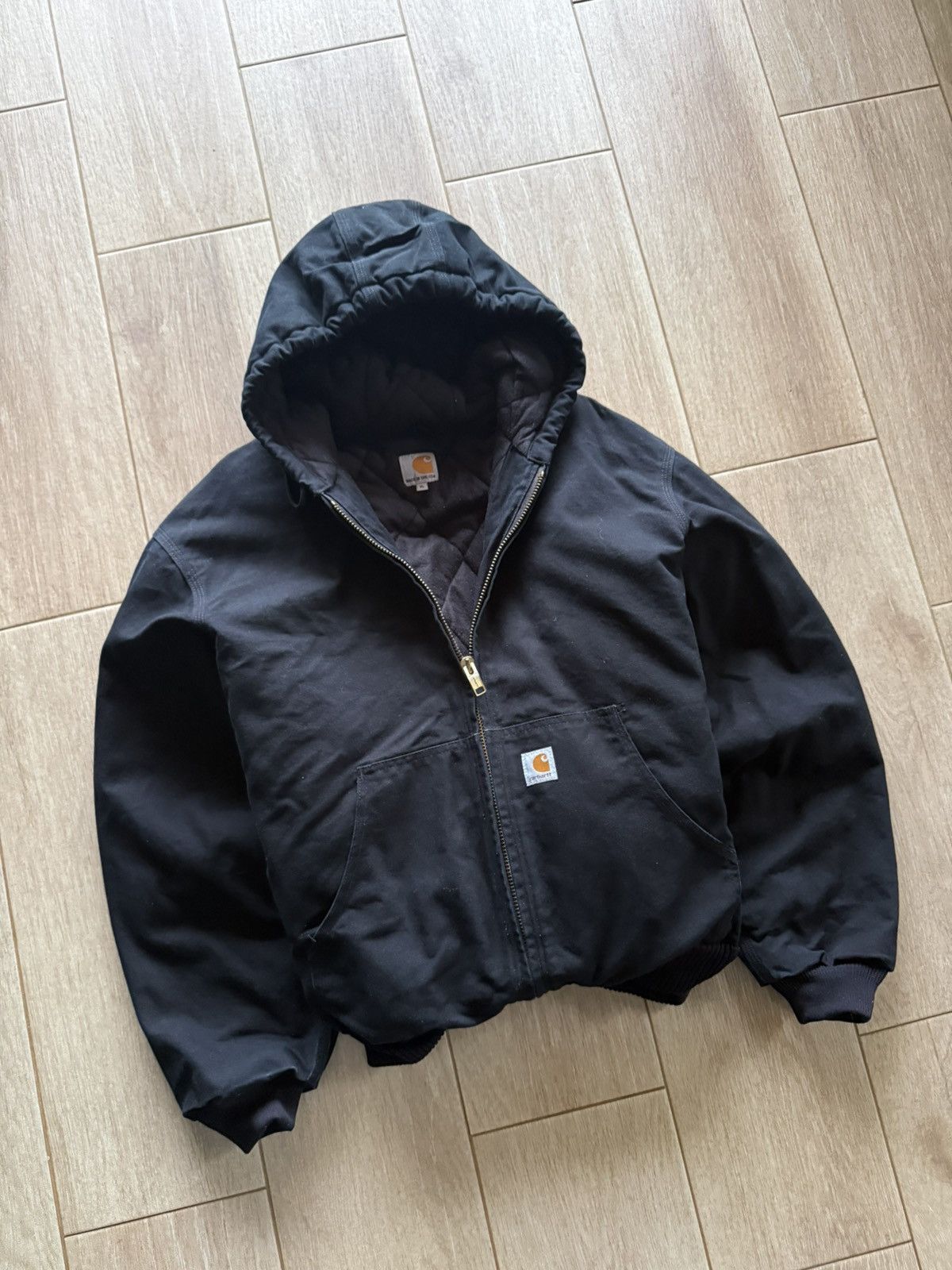Carhartt J140 BLK Carhartt Jacket Size US XL / EU 56 / 4 - 4 Thumbnail