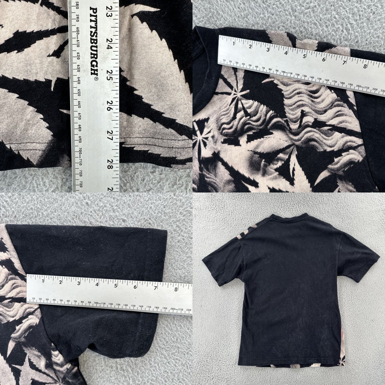 Vintage MNWKA Mishka NYC Men’s T-Shirt Black Graphic Print Cannabis Art Crew Neck Short Sleeve Size S Mens Size US S / EU 44-46 / 1 - 9 Thumbnail