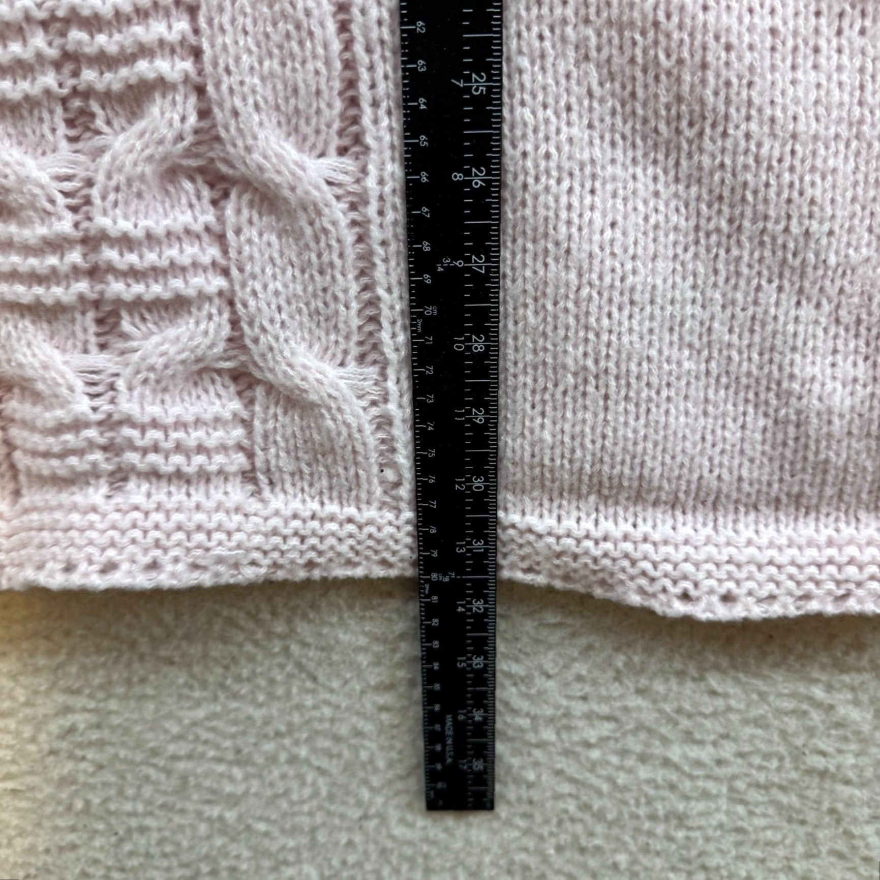 Pinko Pink Mini Sweater Dress Long Sleeve Turtleneck Cable Knit XL 2XL XXl 2XL Women Coquette Knit Dress Womens Size XXL / US 16-18 / IT 52-54 - 6 Thumbnail
