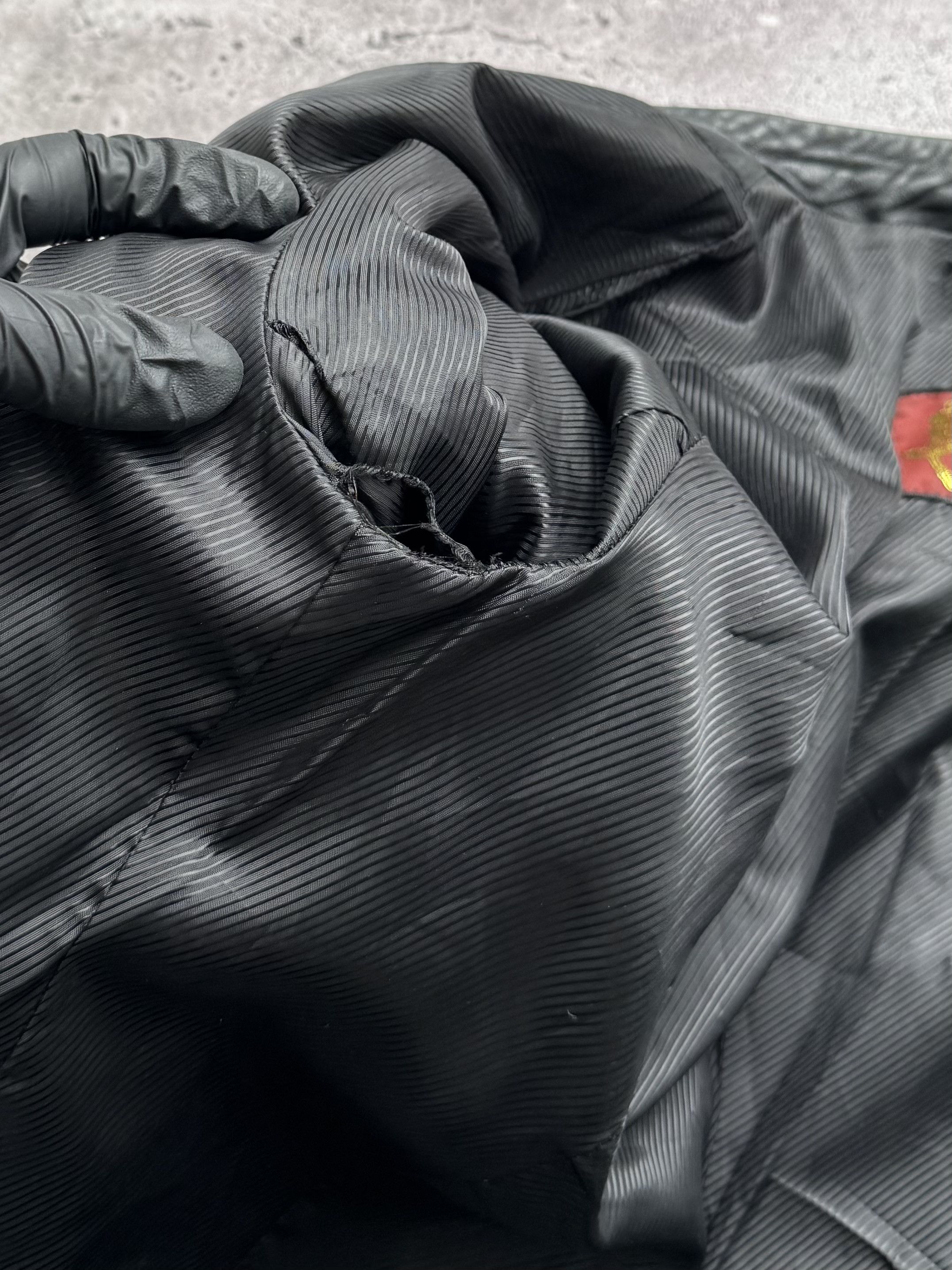 Vintage Cropped Leather Jacket C2(V490)