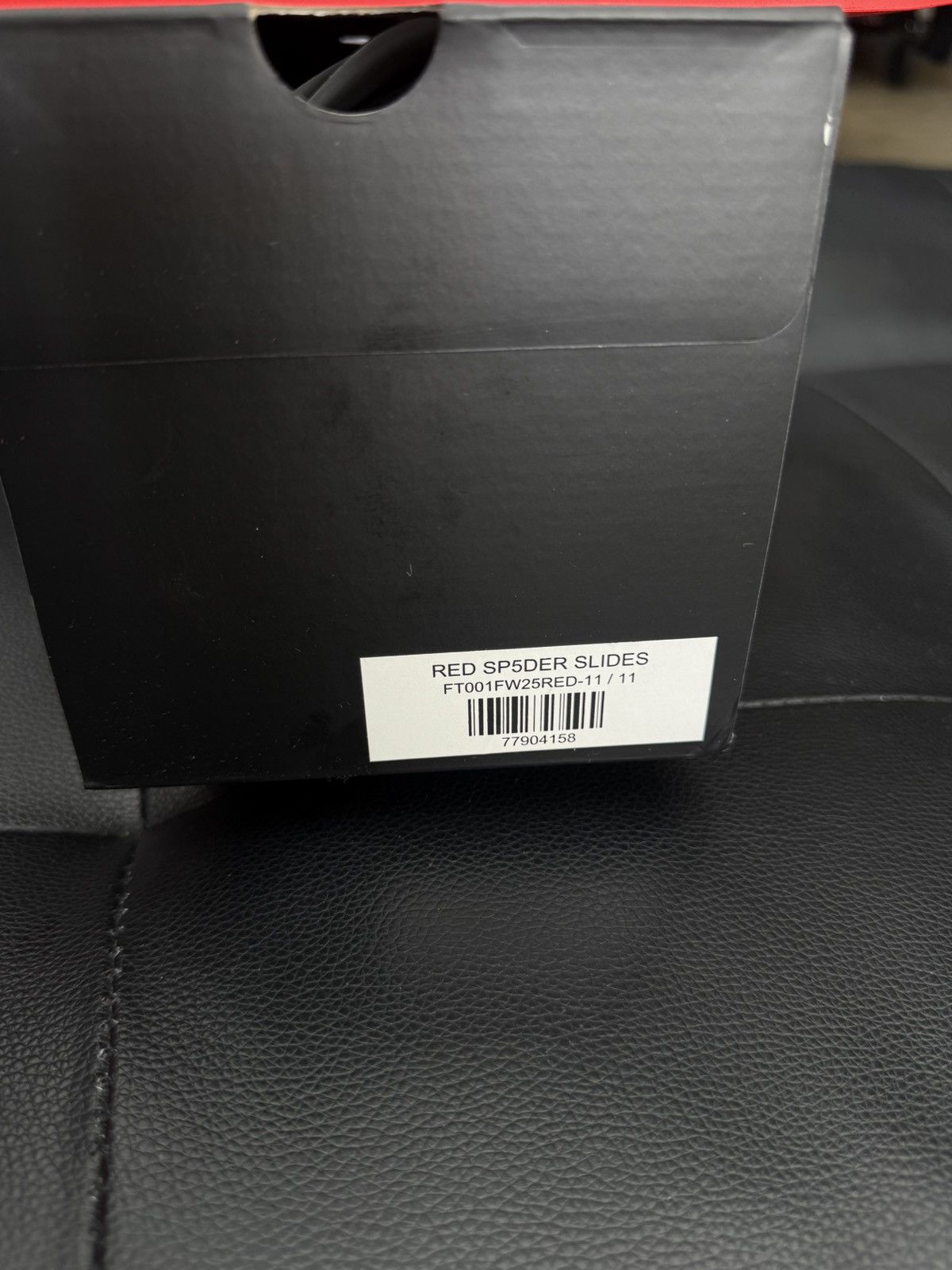 Sp5der Sp5der Red Slip On Rubber Slides Size (11) NEW Size US 11 / EU 44 - 9 Thumbnail