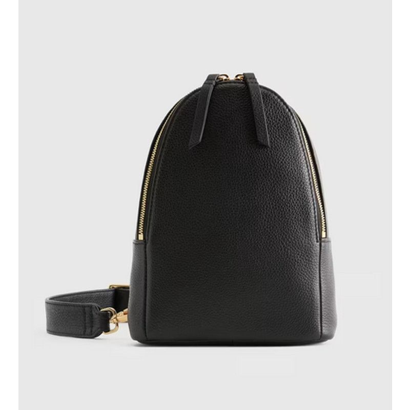 Quince Quince Italian Leather Sling Bag Black NWT Size ONE SIZE - 3 Thumbnail