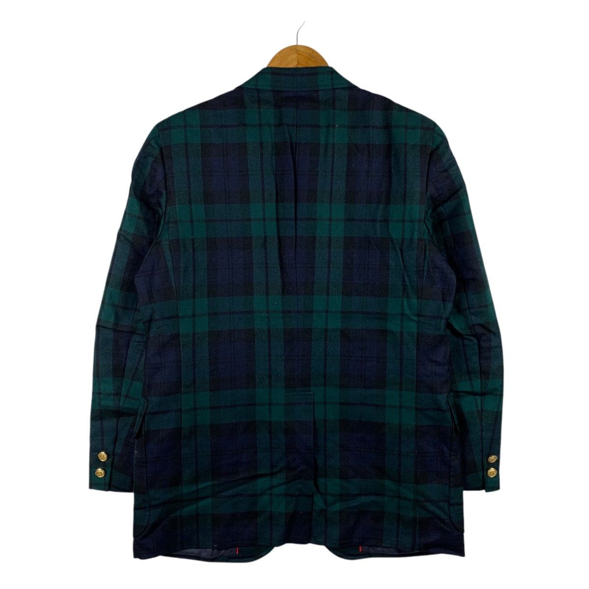 J. Press × Vintage Vintage 90s J. PRESS New York Check Blazer Coat Jacket Size US M / EU 48-50 / 2 - 2 Thumbnail