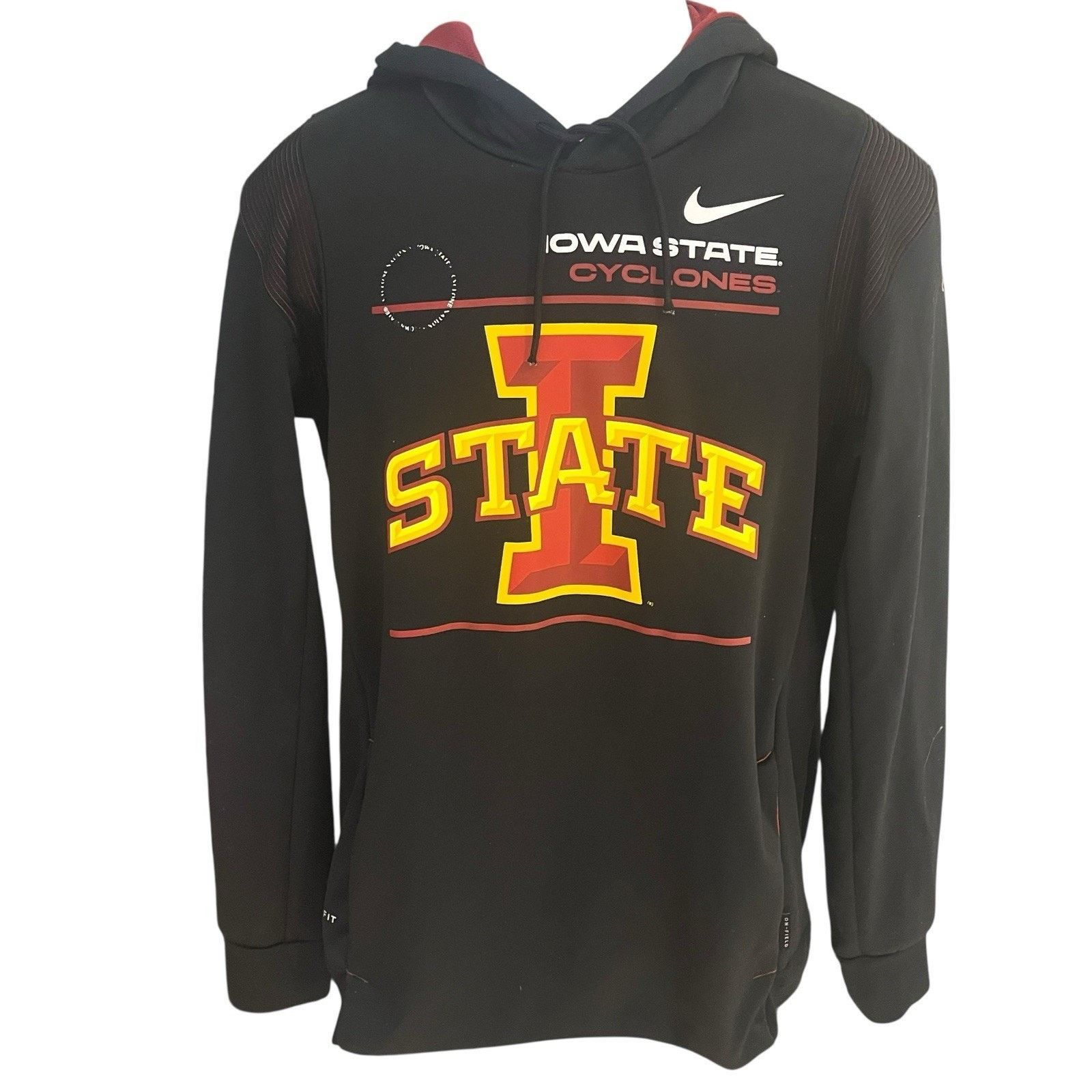 Nike Nike Dri-Fit Men's M Iowa State Cyclones performance hoodie Size US M / EU 48-50 / 2 - 1 Thumbnail