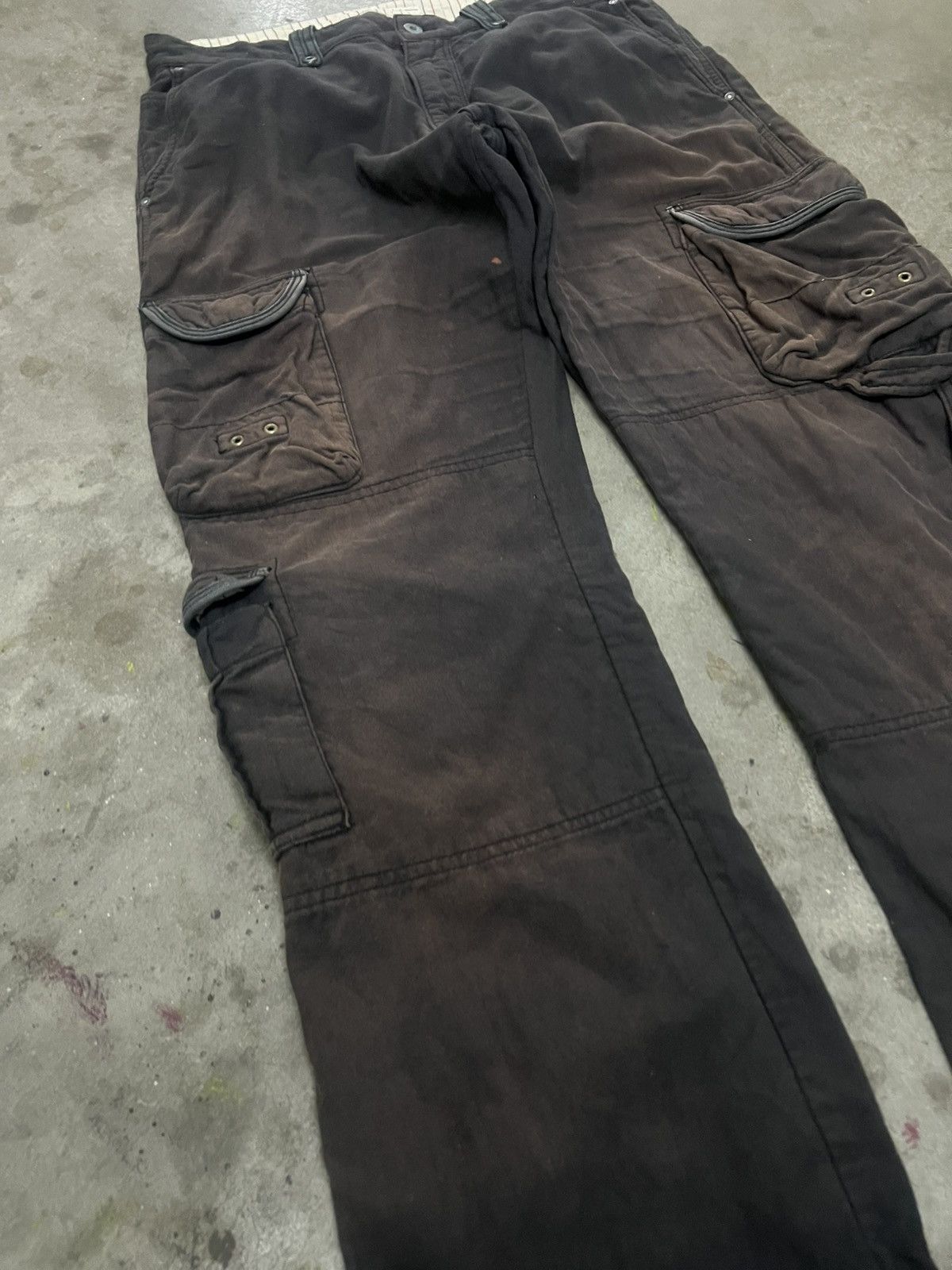 Designer × Japanese Brand BLACK FADED CARGO PANT SUNNY COUDE PANT Size US 34 / EU 50 - 8 Thumbnail