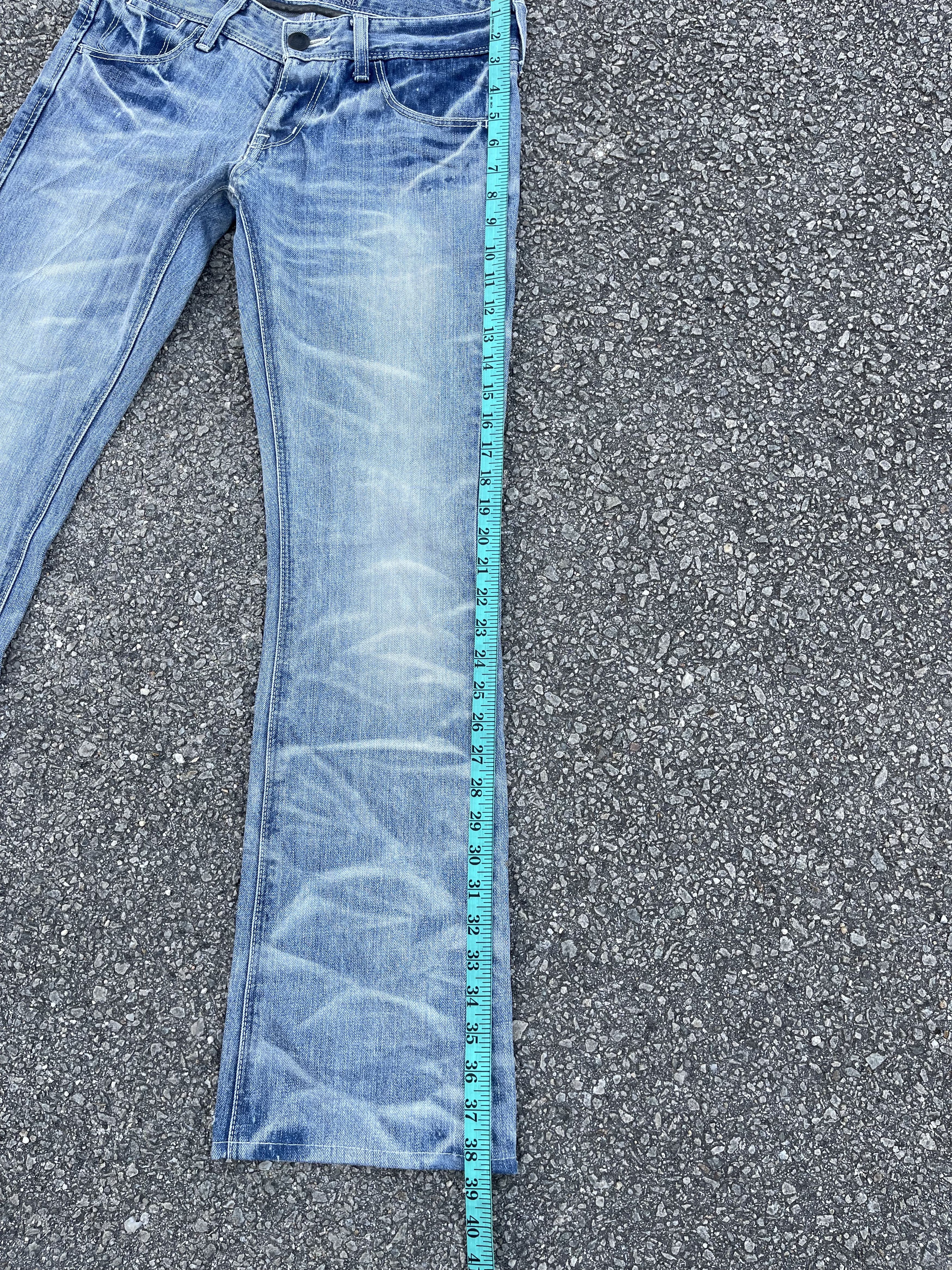 Le Grande Bleu (L.G.B.) Murder License Flare Low Rise Jeans Blue faded of the day Size US 32 / EU 48 - 10 Thumbnail