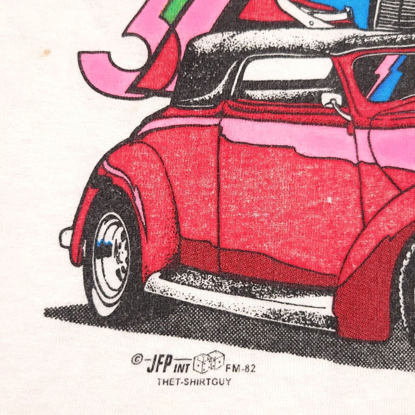 Gildan VINTAGE The Rod By Ford Classic Cars T Shirt Mens XL Graphic Hot Rod Shirt Mens XL White Cotton Jersey Gildan Cars 80s? Size US XL / EU 56 / 4 - 6 Thumbnail