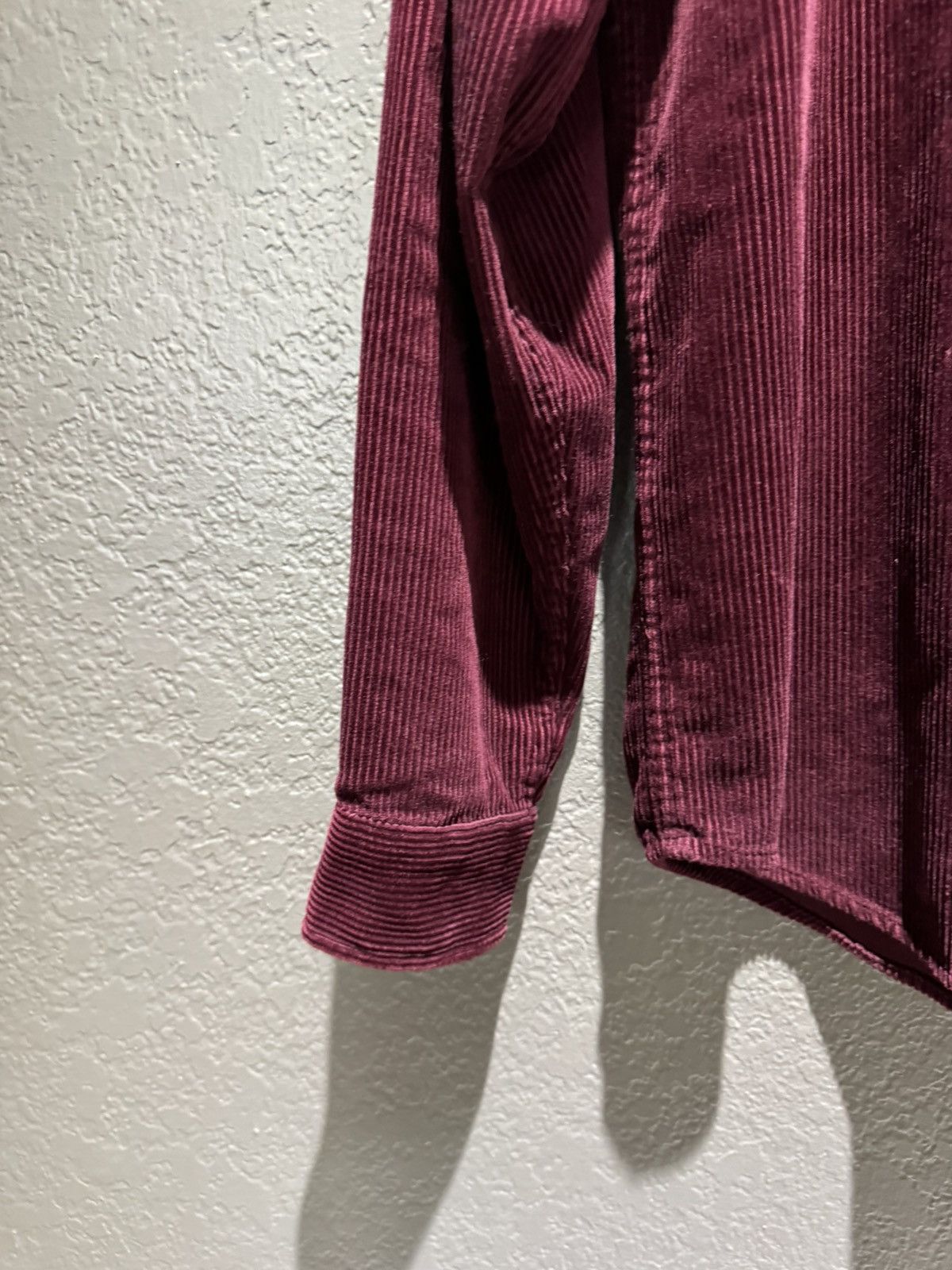 Carhartt Burgundy Carhartt Corduroy Button Up Shirt Thick Soft Medium Size US M / EU 48-50 / 2 - 5 Thumbnail