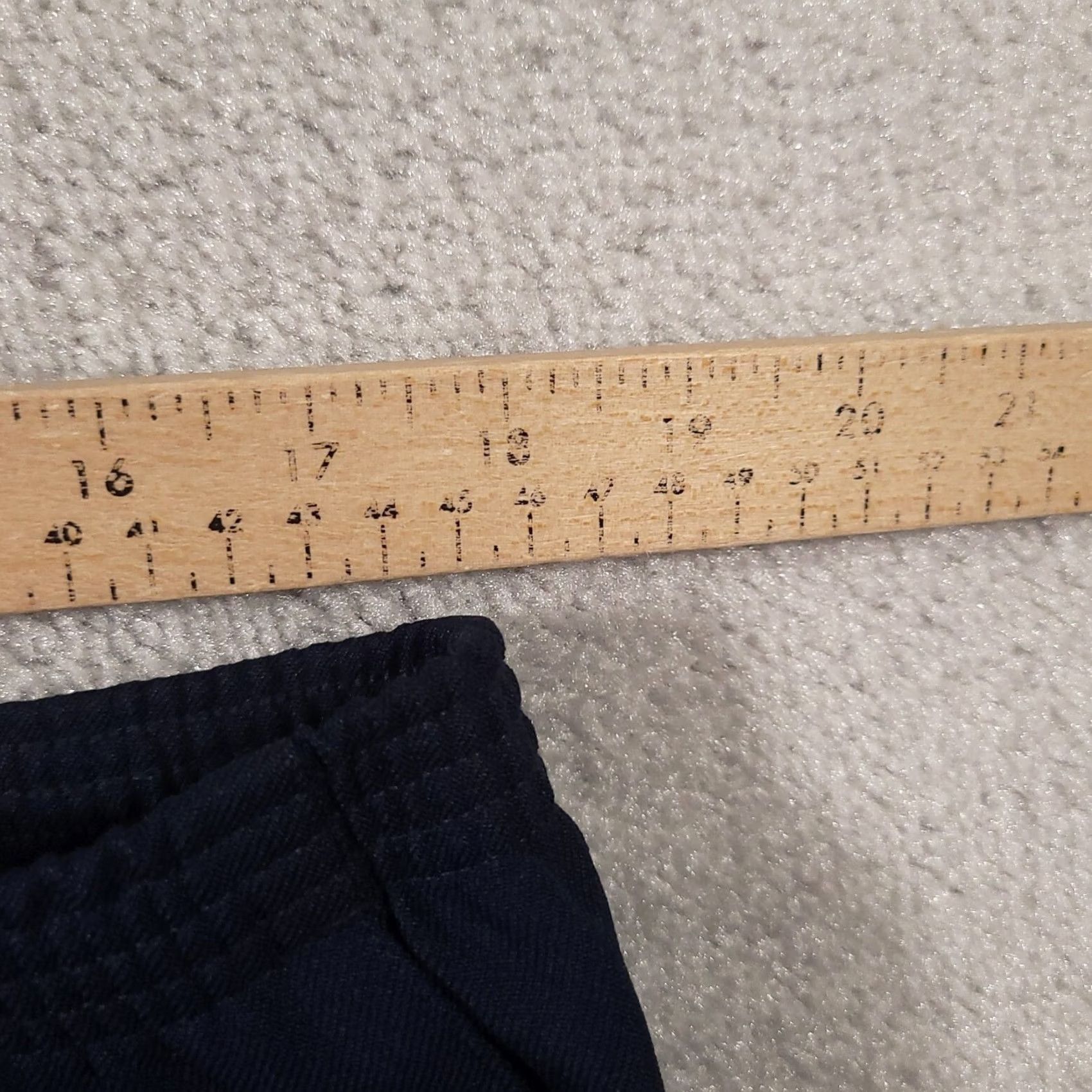 Vintage VINTAGE Alfred Dunner Classic Pull On Pants Women's 18 Navy Blue Pockets High Rise Size 40" / US 18 - 4 Thumbnail