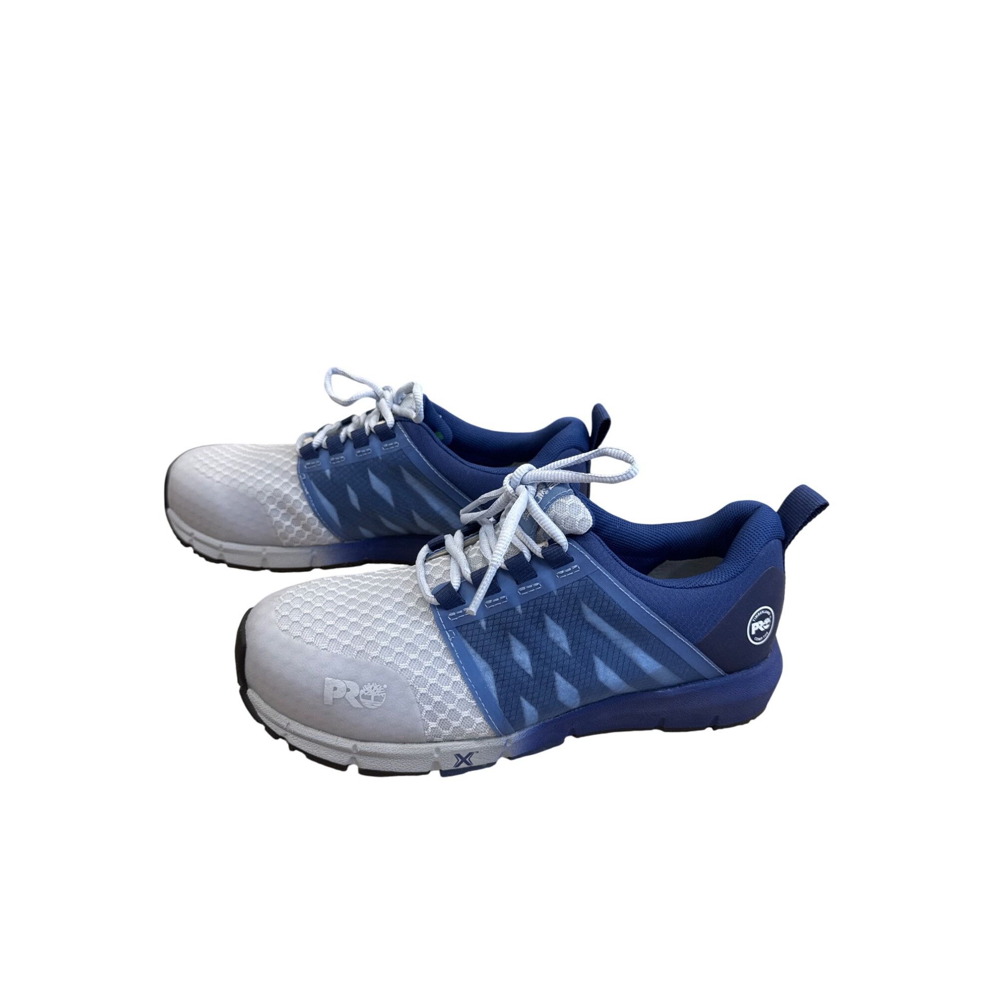 Timberland Timberland Pro Womens Blue & White Alloy Toe Sneakers Size 9 Size US 9 / IT 39 - 3 Thumbnail