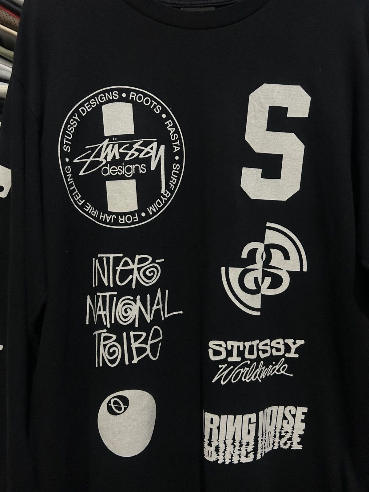 Stussy Stussy Black Tribe Bring Skull Rat longsleeve Size US L / EU 52-54 / 3 - 6 Thumbnail