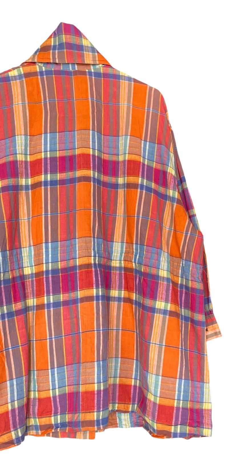 Japanese Brand Rare FIFTH STREET indies Madras Cardigan Size US XXL / EU 58 / 5 - 8 Thumbnail
