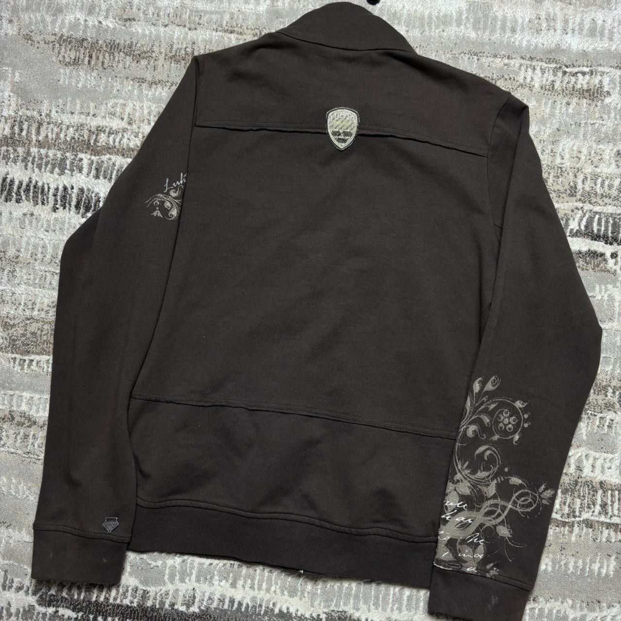 Japanese Brand 00s Zip-up Sweatshirt Brown M Size US M / EU 48-50 / 2 - 4 Thumbnail