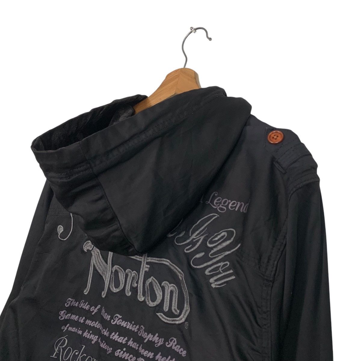 Norton Norton Motorcycle Hooded Jacket Size US L / EU 52-54 / 3 - 9 Thumbnail