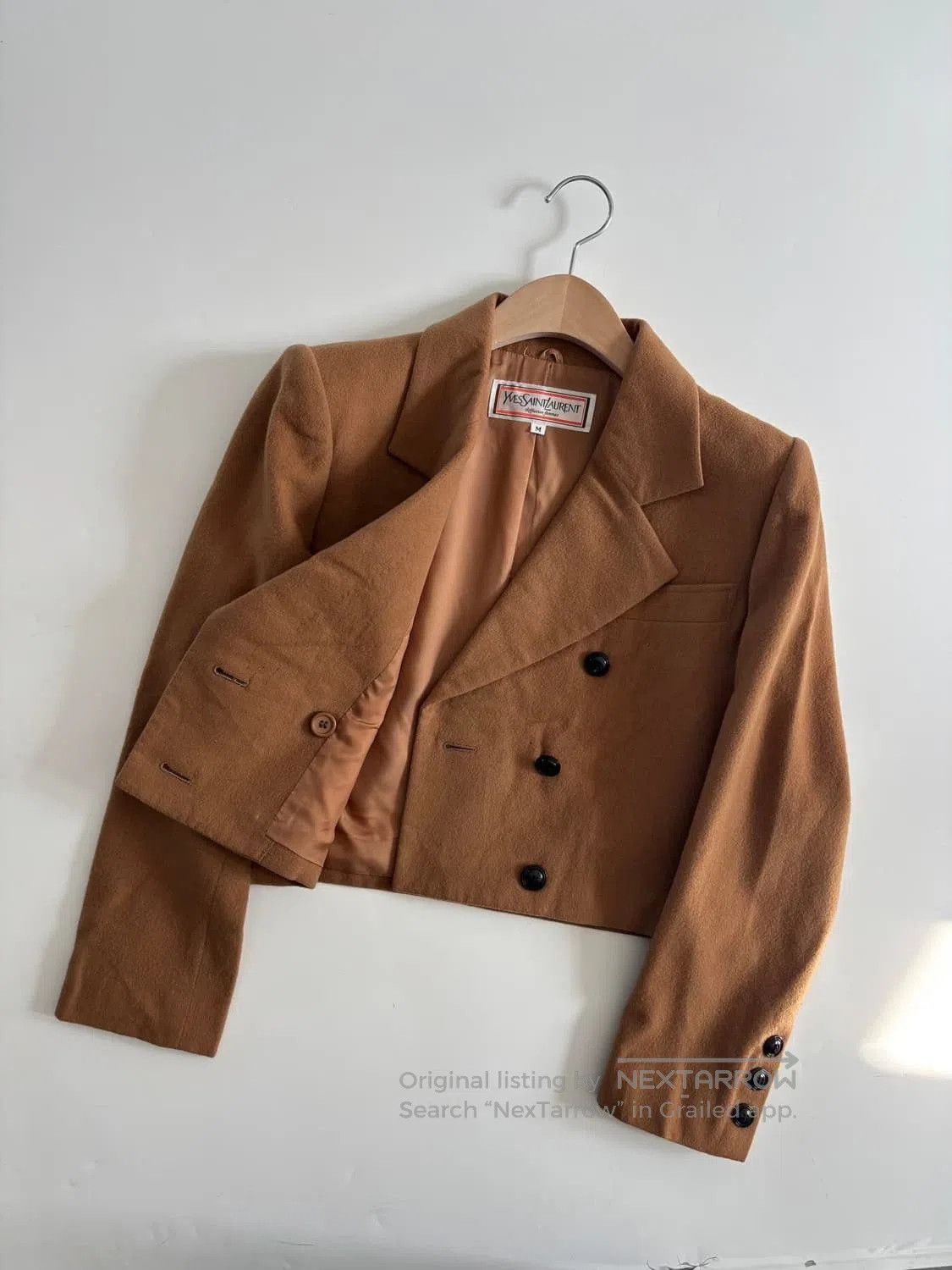 Yves Saint Laurent Yves Saint Laurent Vintage Short Coat. Size S / US 4 / IT 40 - 2 Thumbnail