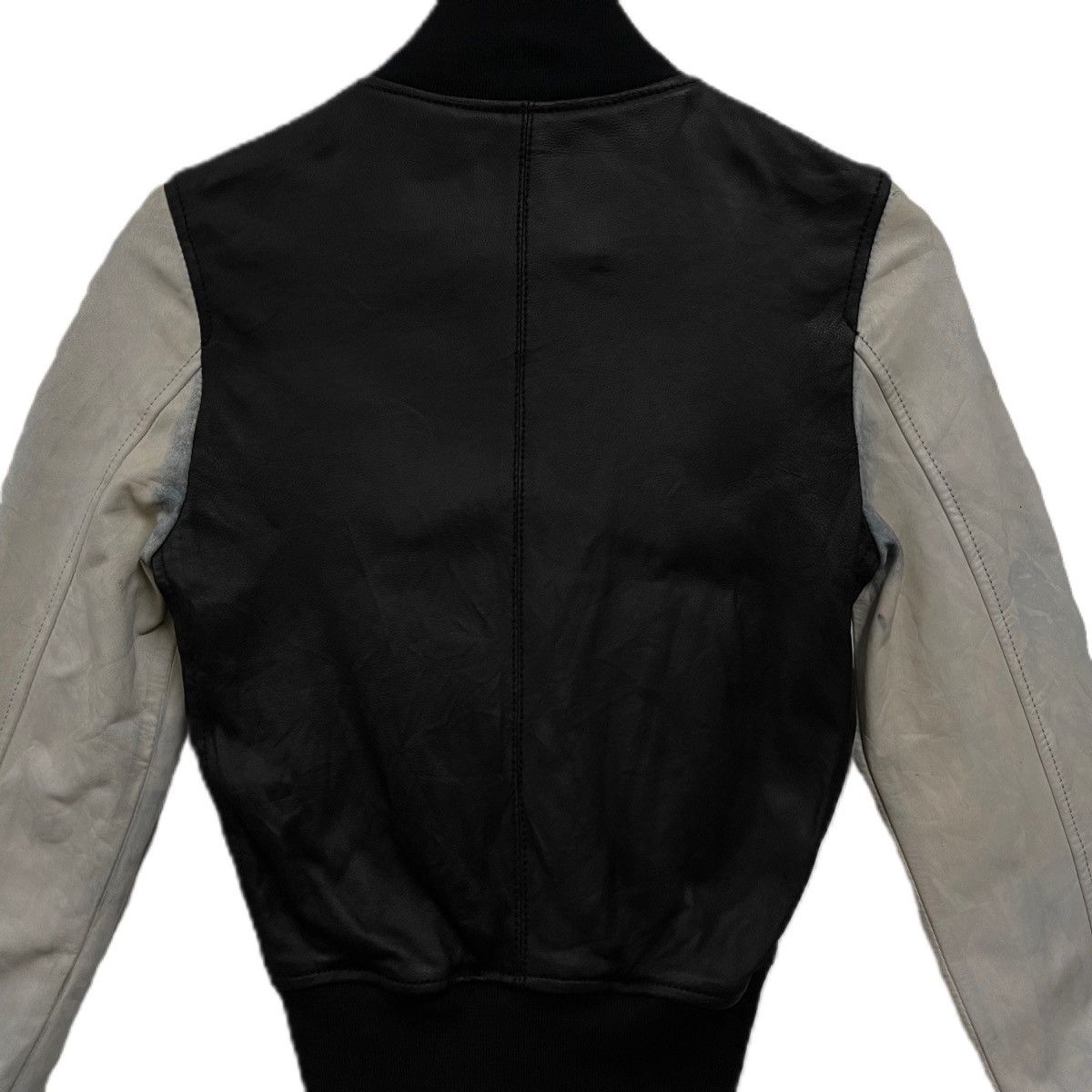R13 R13 marimoto leather raglan varsity jacket Size XS / US 0-2 / IT 36-38 - 6 Thumbnail