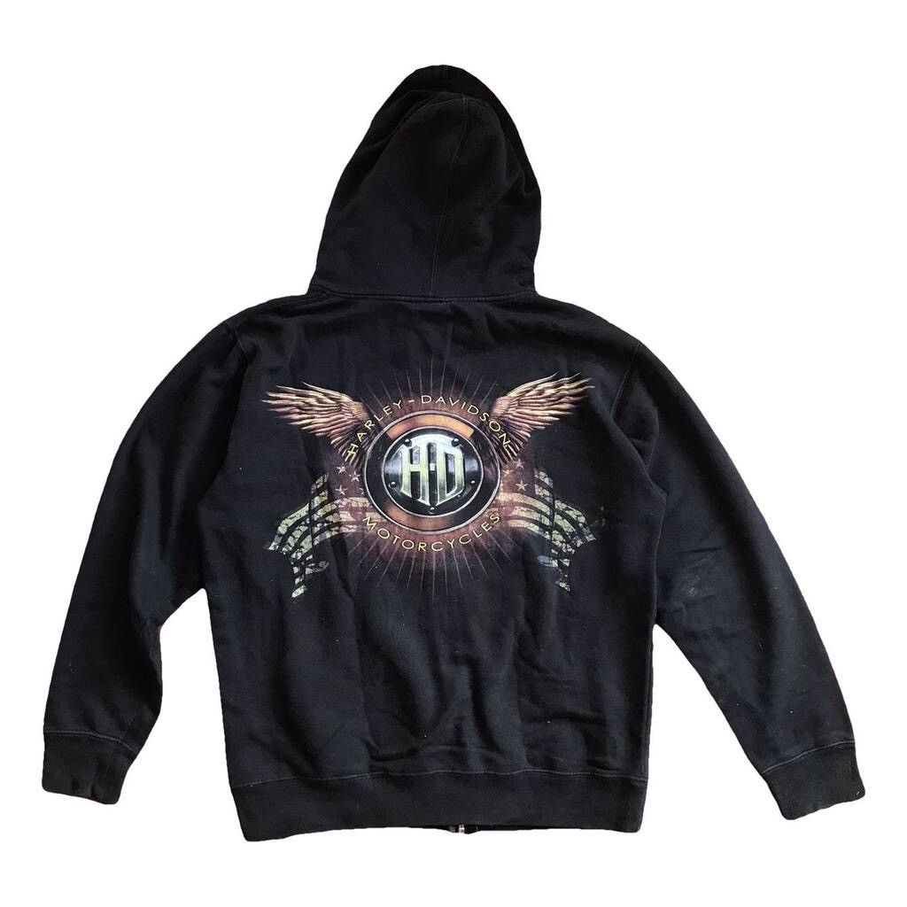 Harley Davidson × Vintage Vintage Harley Davidson Jacket Size US M / EU 48-50 / 2 - 1 Thumbnail