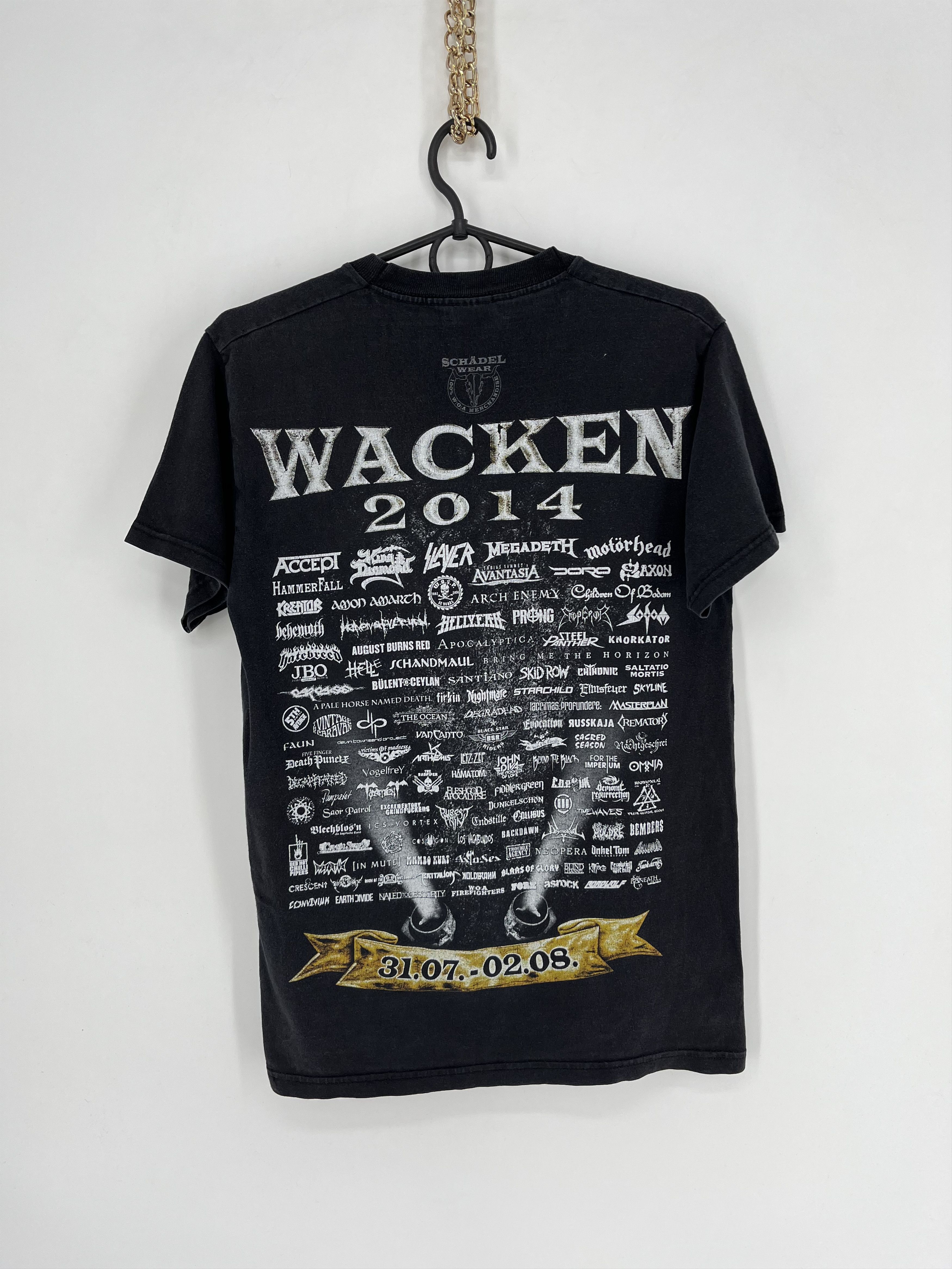Band Tees 🔥MAKE OFFERS🔥Vintage Wacken W:O:A tee Travis Scott style Size US S / EU 44-46 / 1 - 9 Thumbnail