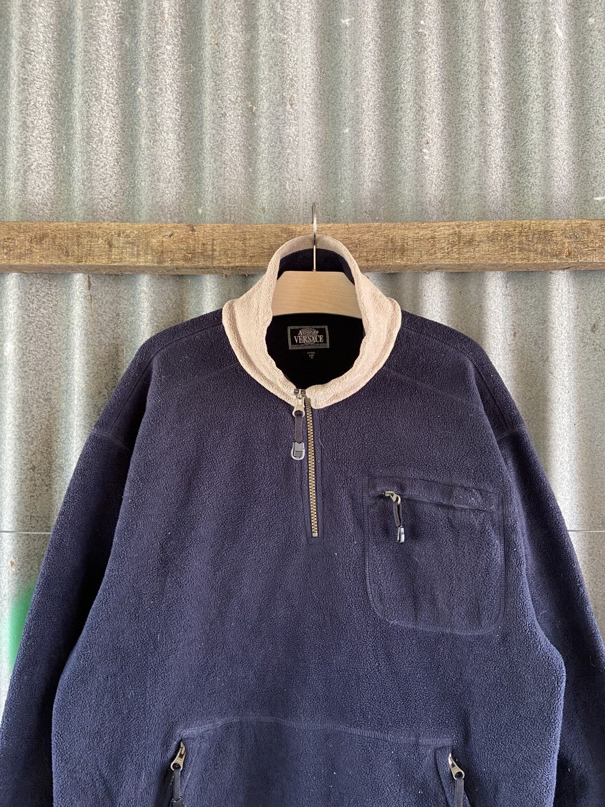 Other × Vintage ALFREDO VERSACE FLEECE JACKET Size US M / EU 48-50 / 2 - 2 Thumbnail