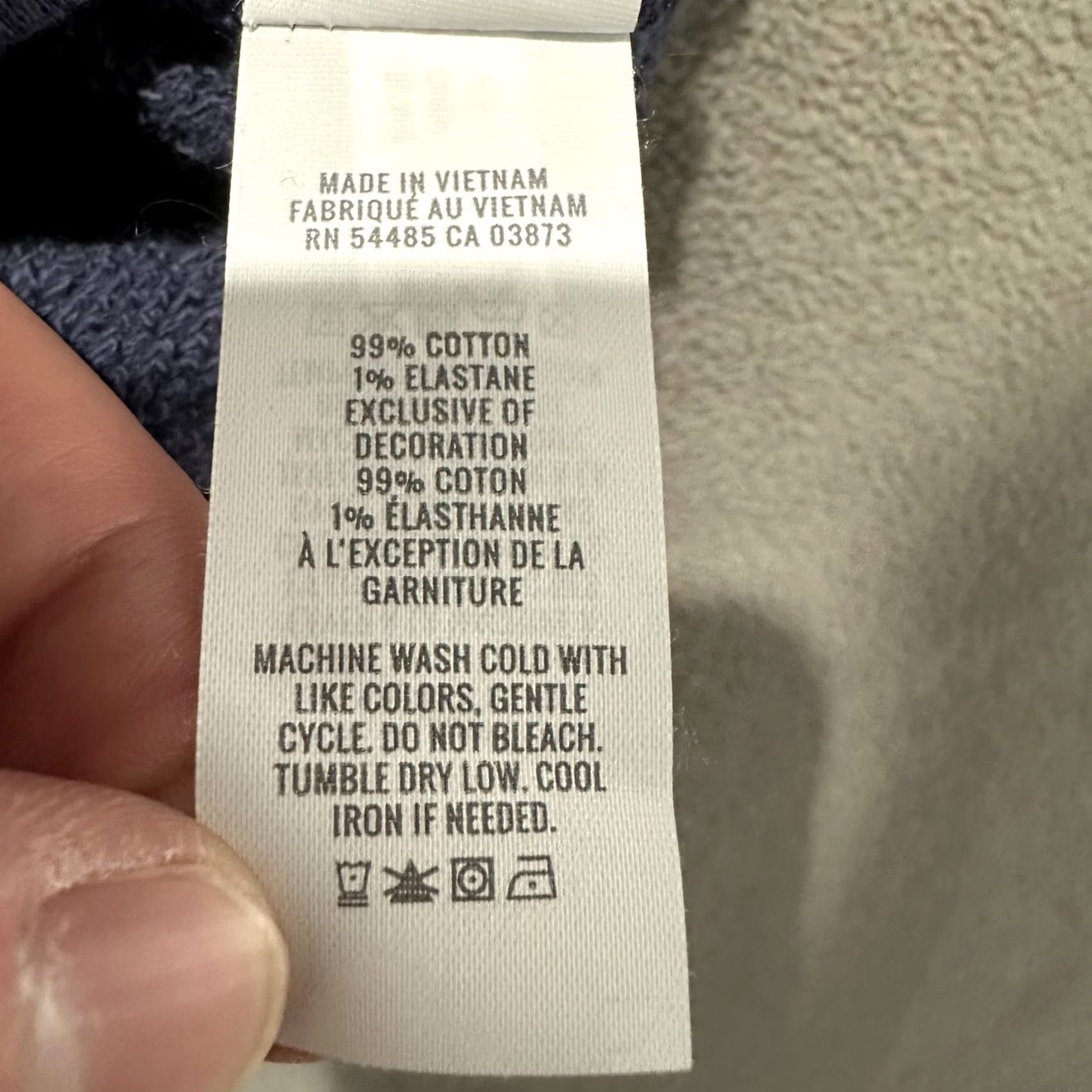 Vintage Aerie Sweatshirt Womens XL Blue Boho Oversized Pullover NWT (New with Tags) Size XL / US 12-14 / IT 48-50 - 7 Thumbnail