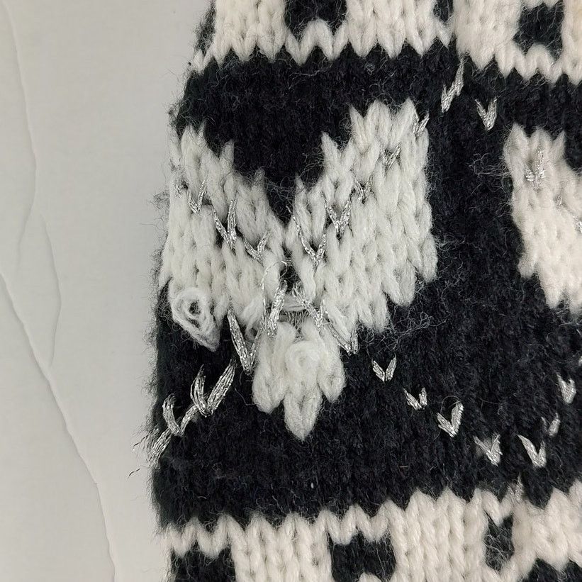 Other Rossignol knit heart pattern winter pom pom beanie womens OS Size ONE SIZE - 3 Thumbnail