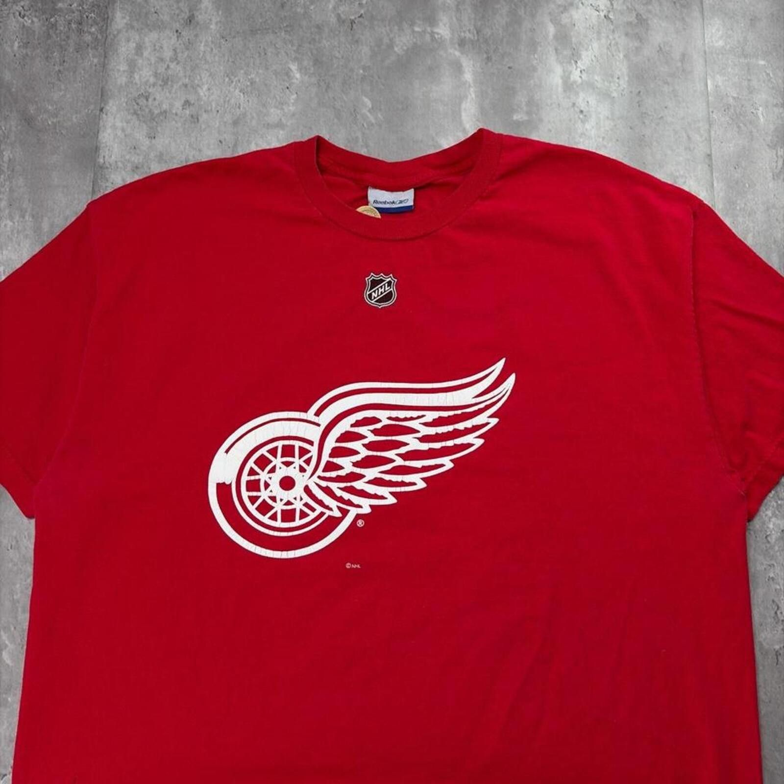Reebok Vintage Reebok Detroit Red Wings Shanahan #14 NHL T Shirt Size US XXL / EU 58 / 5 - 3 Thumbnail