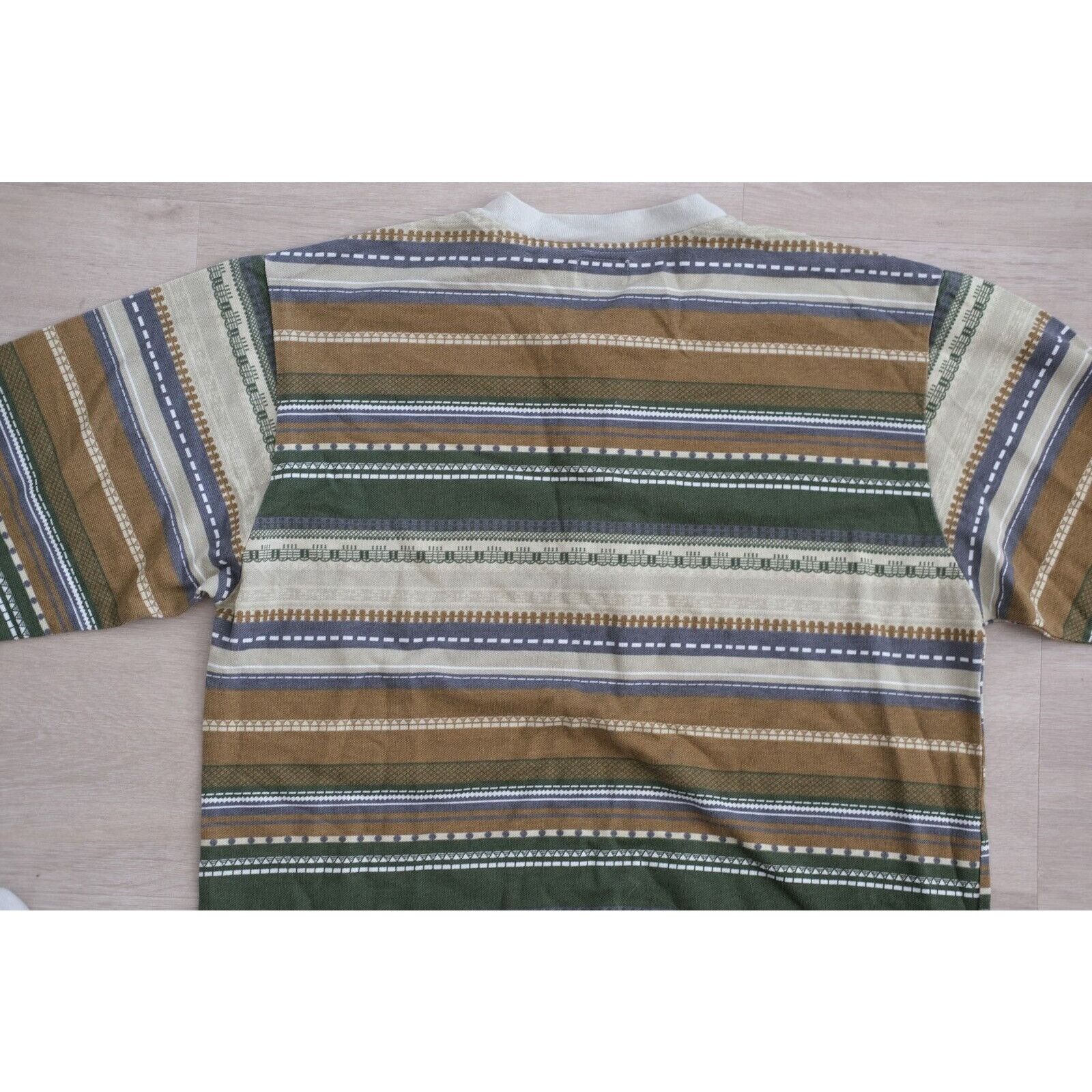 Other Vintage 1990s Impact Unisex Longsleeve Large y2k Stripped Size US L / EU 52-54 / 3 - 8 Thumbnail