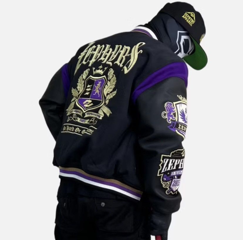 Other Varsity jacket skull black streetwear Size US M / EU 48-50 / 2 - 2 Thumbnail