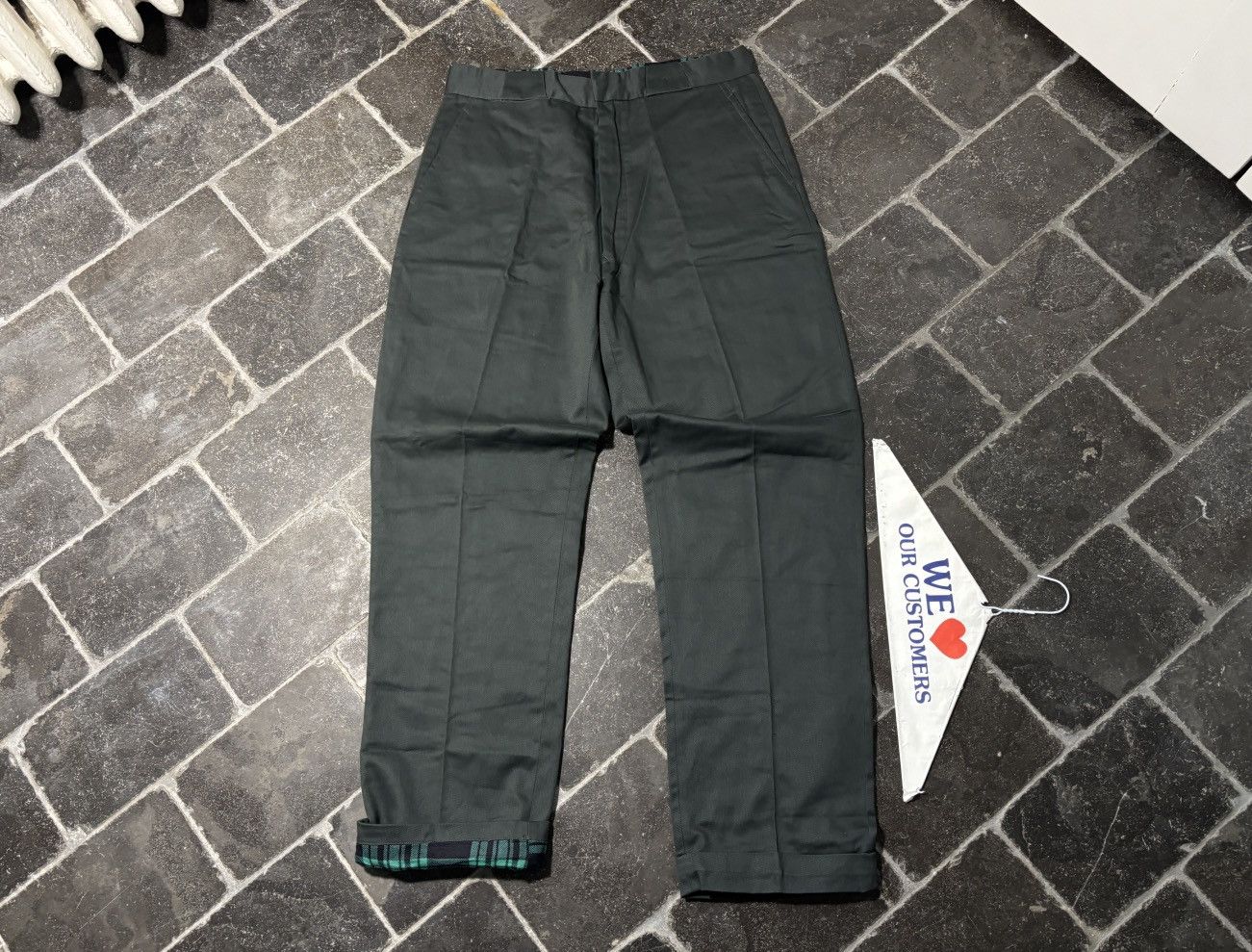 Vintage Vintage Champion Flannel Lined Trousers 1970s Deadstock Pant Size US 31 - 14 Thumbnail
