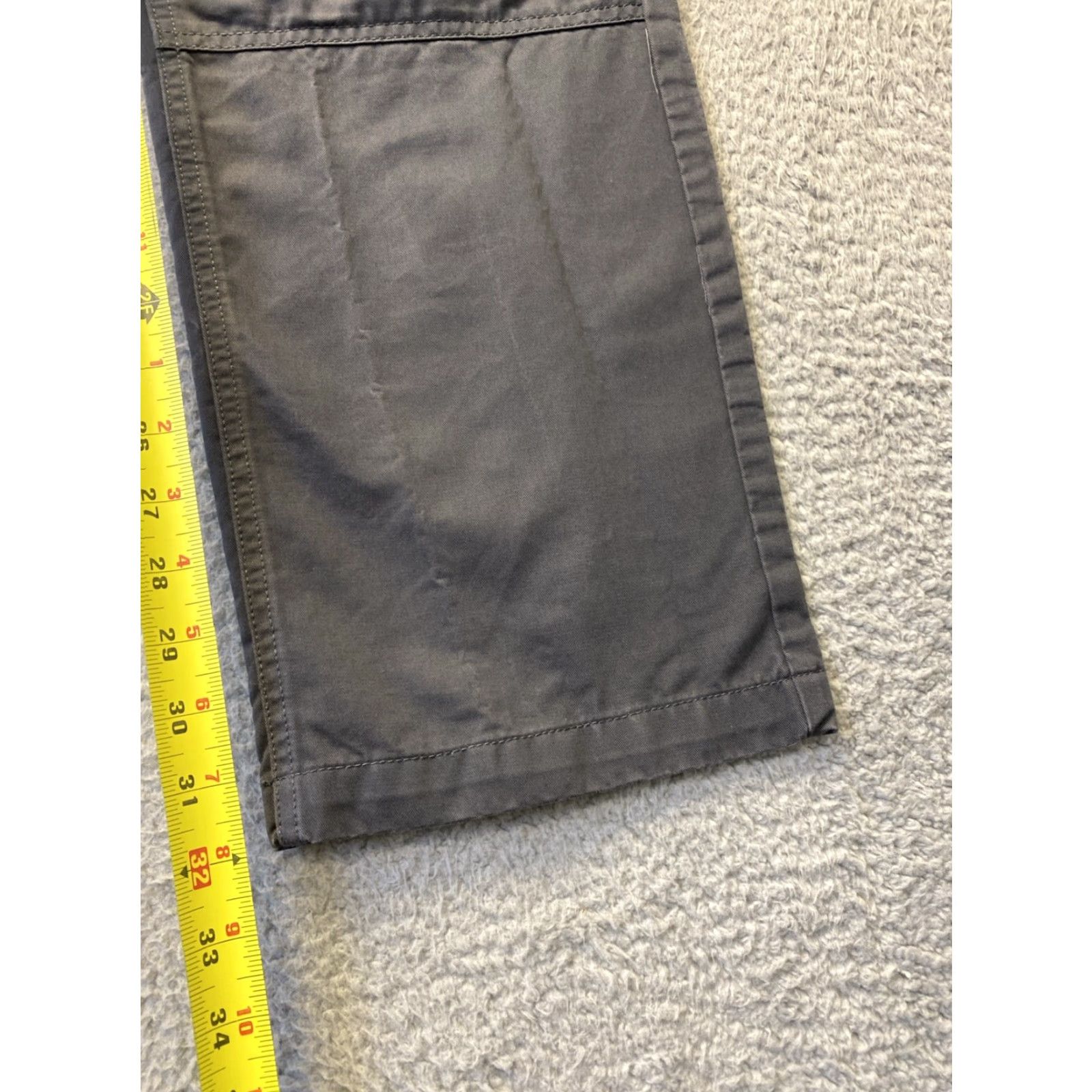 Vans VANS Chino Pants Men's 29 Gray Relaxed Fit Double Knee Casual Skater Size US 29 - 7 Thumbnail