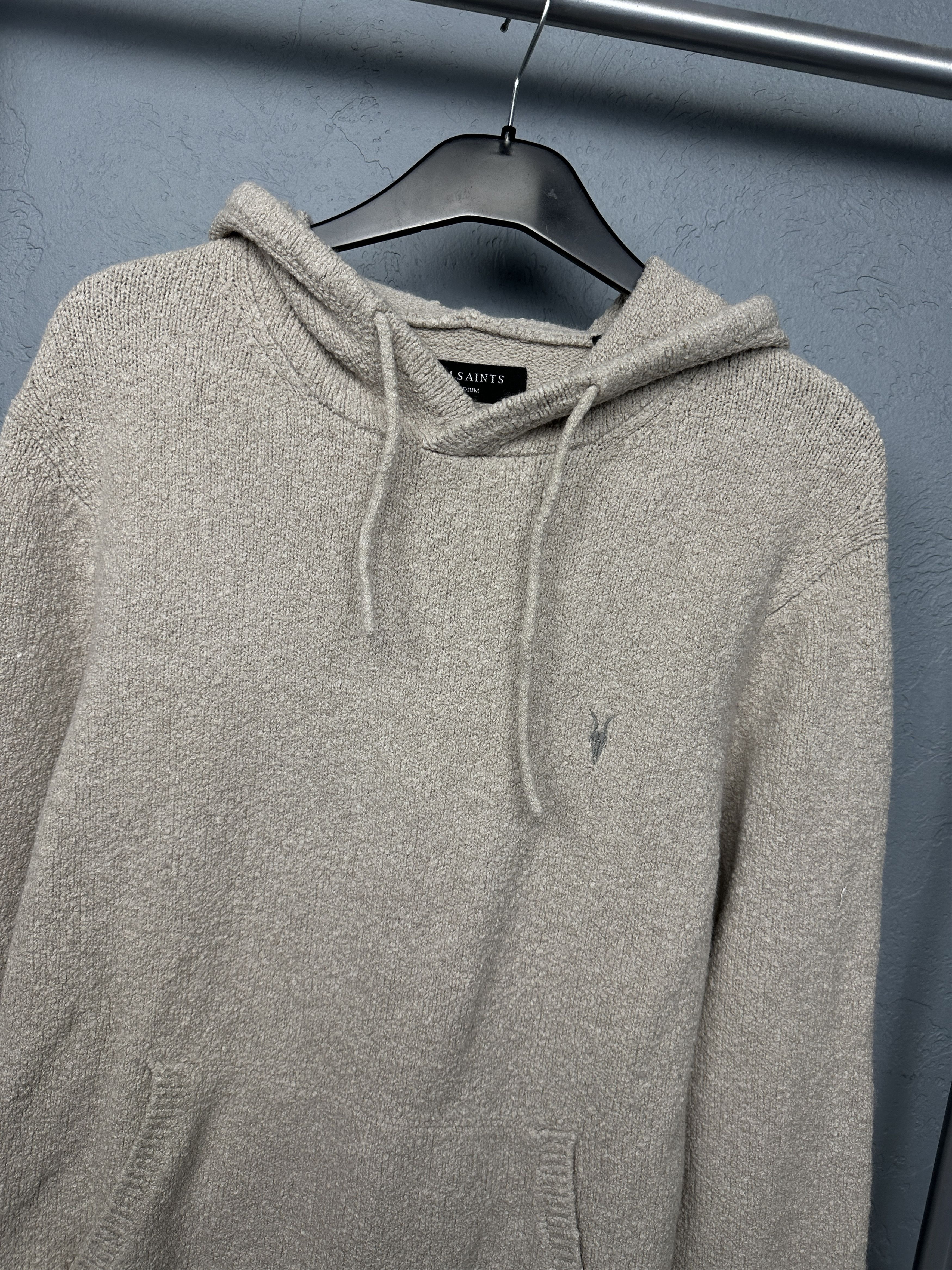 Allsaints Allsaints Mens Mohair Hoodie Size US M / EU 48-50 / 2 - 2 Thumbnail