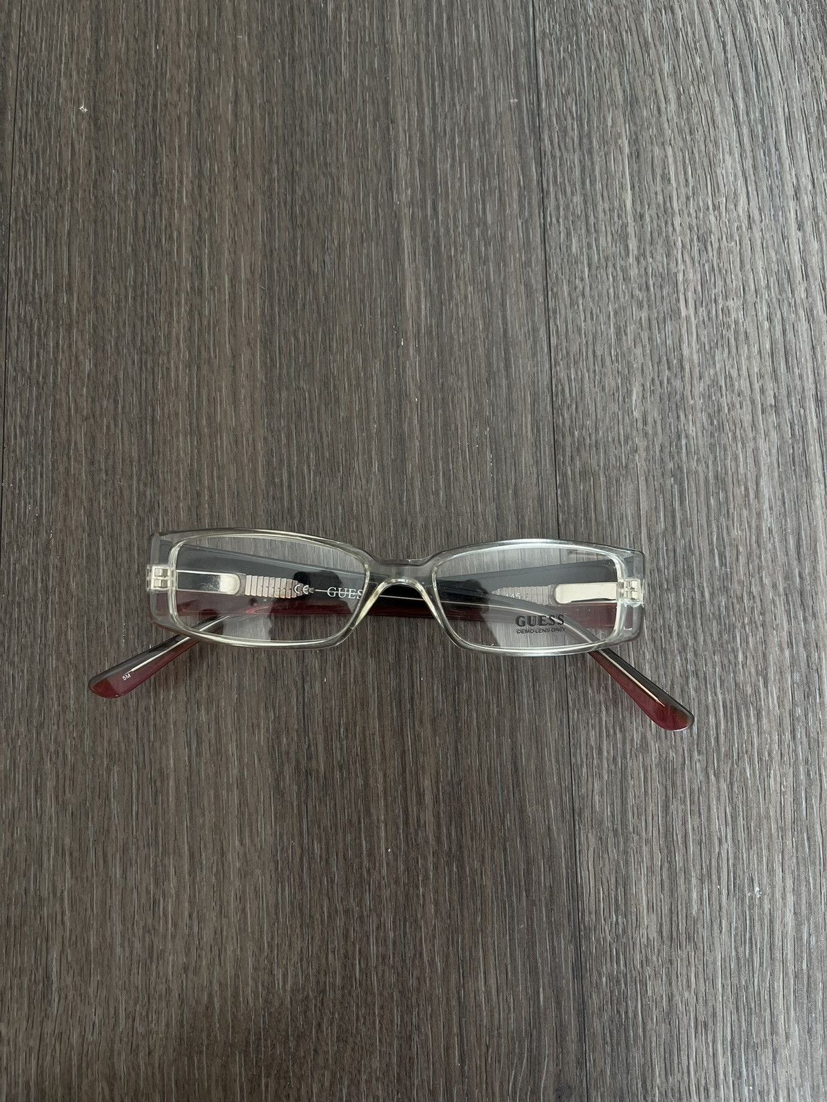 Guess Guess Eyeglass 2000s Y2K Plastic Demo Lens Size ONE SIZE - 1 Thumbnail