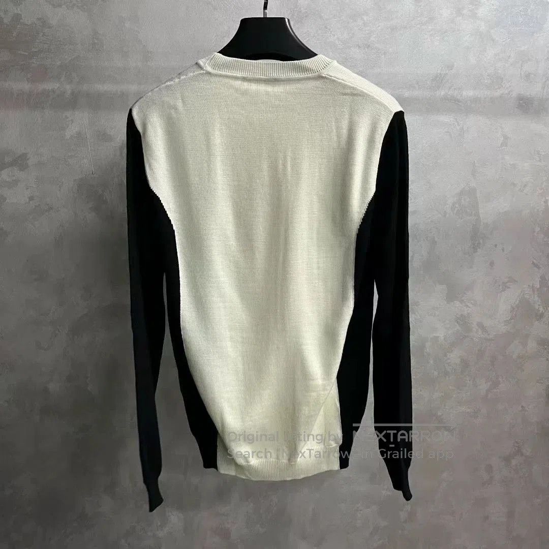 Fendi fendi black and white knit sweater. Size US L / EU 52-54 / 3 - 2 Thumbnail