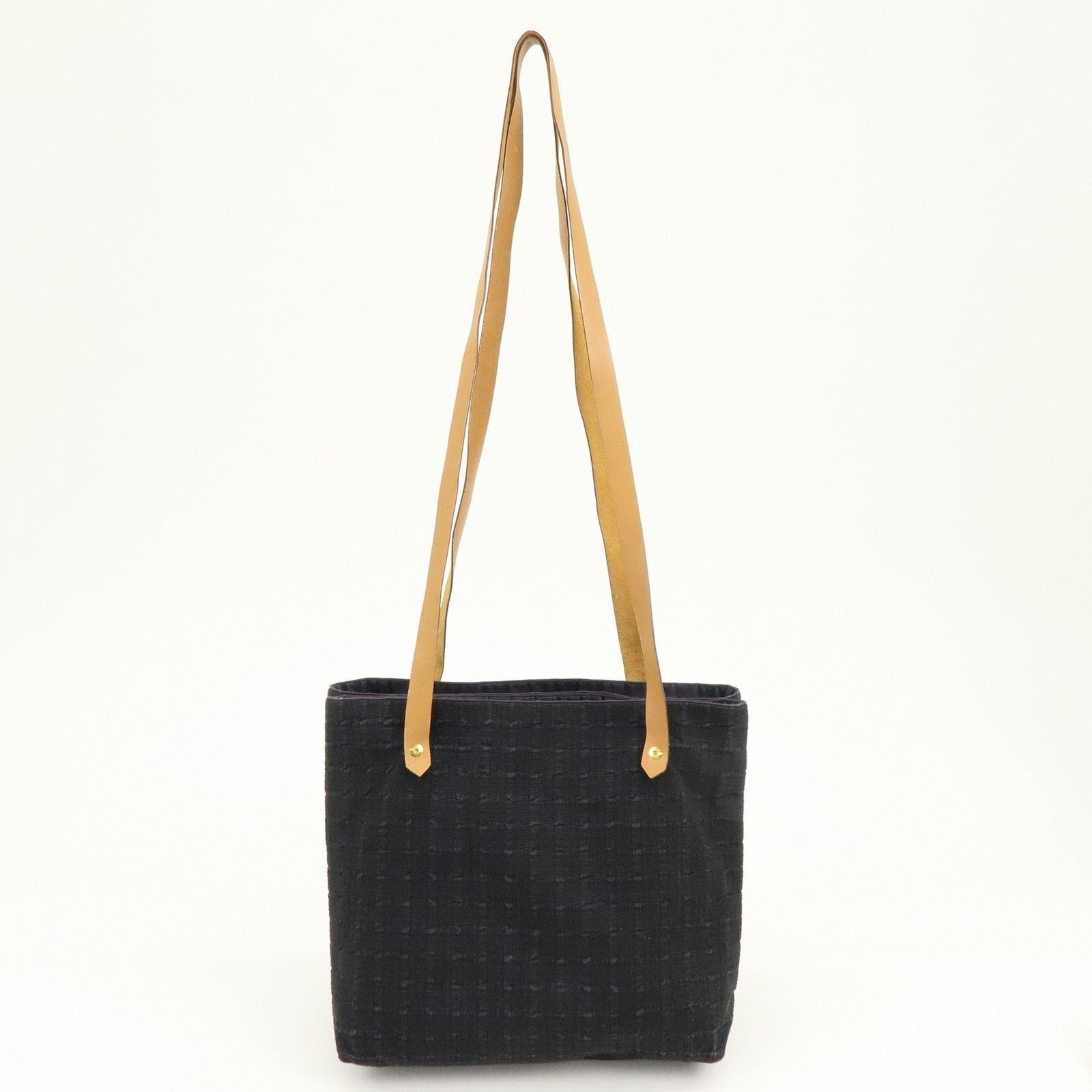 Hermes Hermes Amedaba Cabas de Poche Cotton Canvas & Leather Tote Size ONE SIZE - 2 Thumbnail