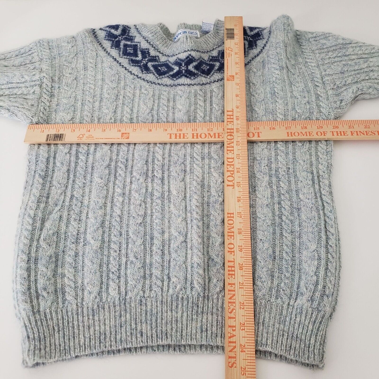 Northern Isles Vintage Northern Isles Fair Isle Sweater Womens Size Medium Size M / US 6-8 / IT 42-44 - 9 Thumbnail