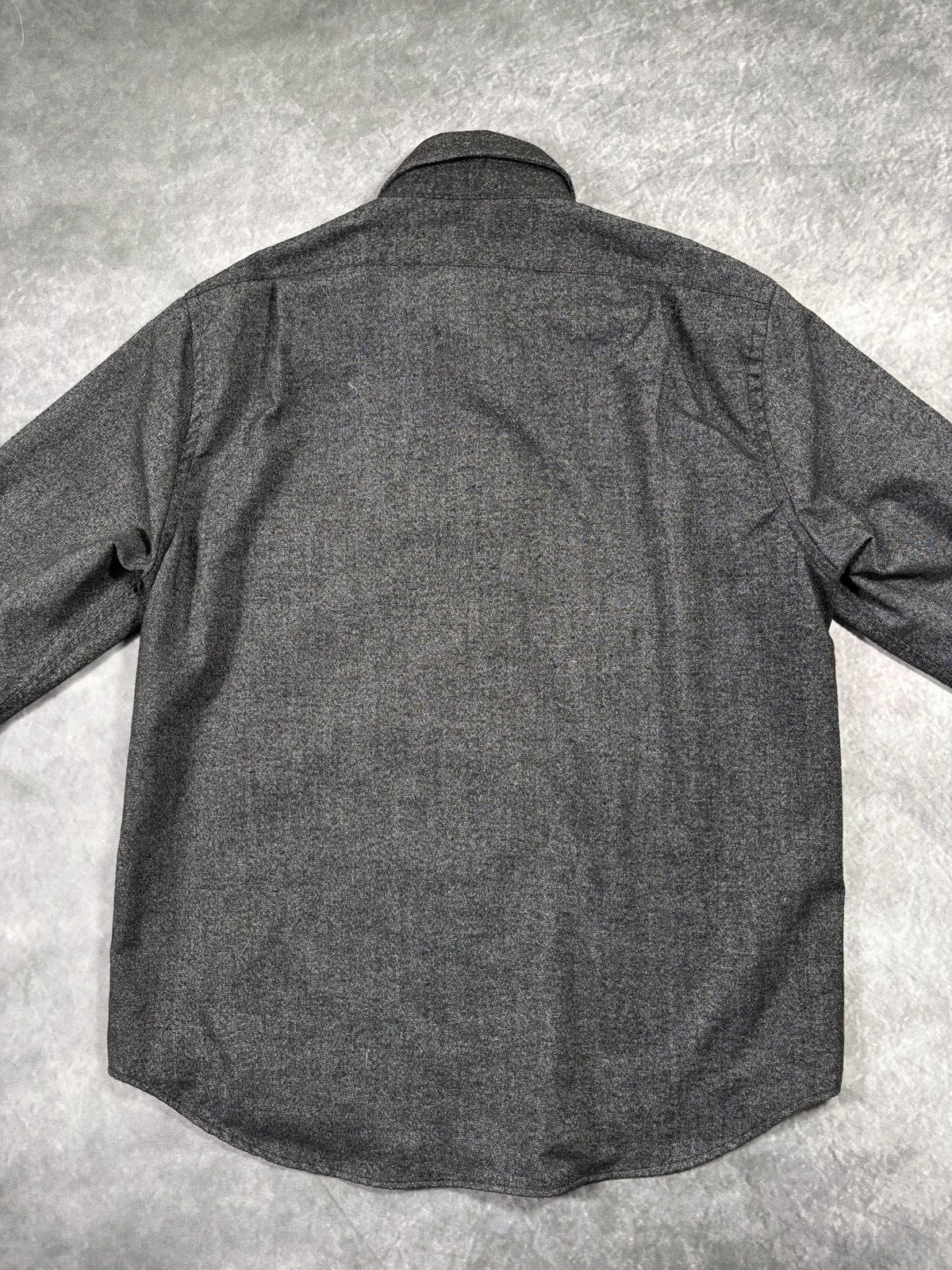 Vintage Cargo Shirt Multi Pocket Button Up Speckled Quilt Lined John Size US M / EU 48-50 / 2 - 14 Thumbnail