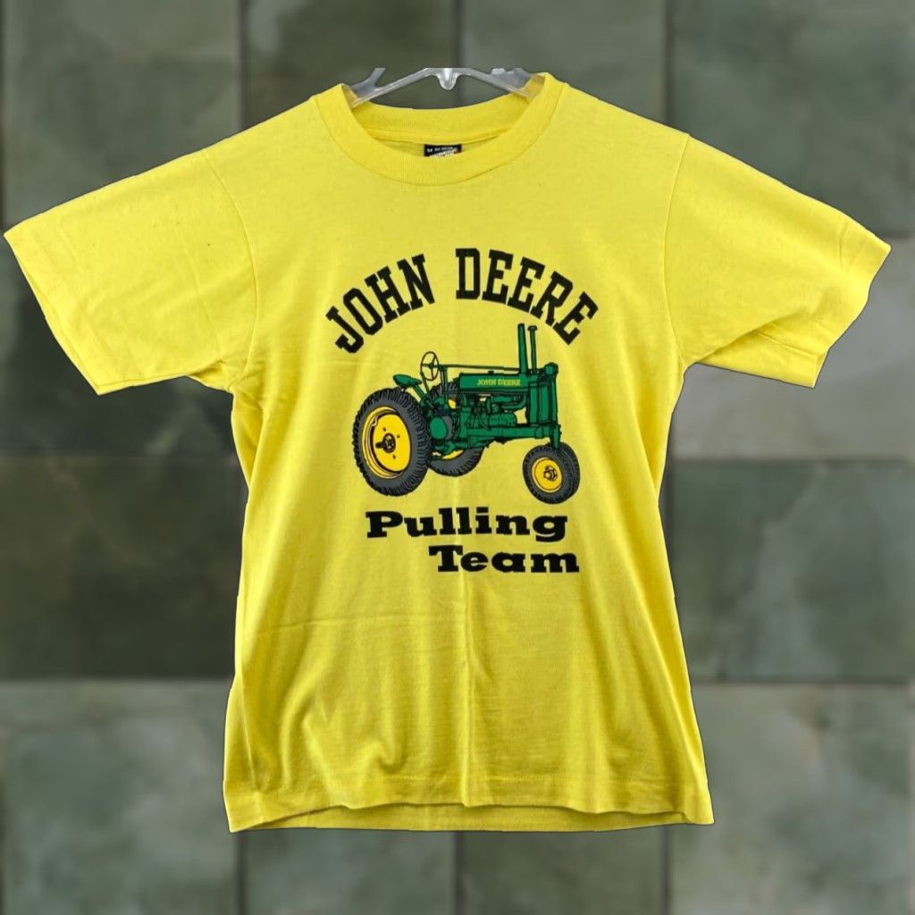 Vintage VINTAGE Screen Stars Best TShirt Shirt Mens M Yellow USA 90s Graphic Print Crew Neck Short Sleeve Jersey Yellow 90s Mens Size US M / EU 48-50 / 2 - 1 Thumbnail
