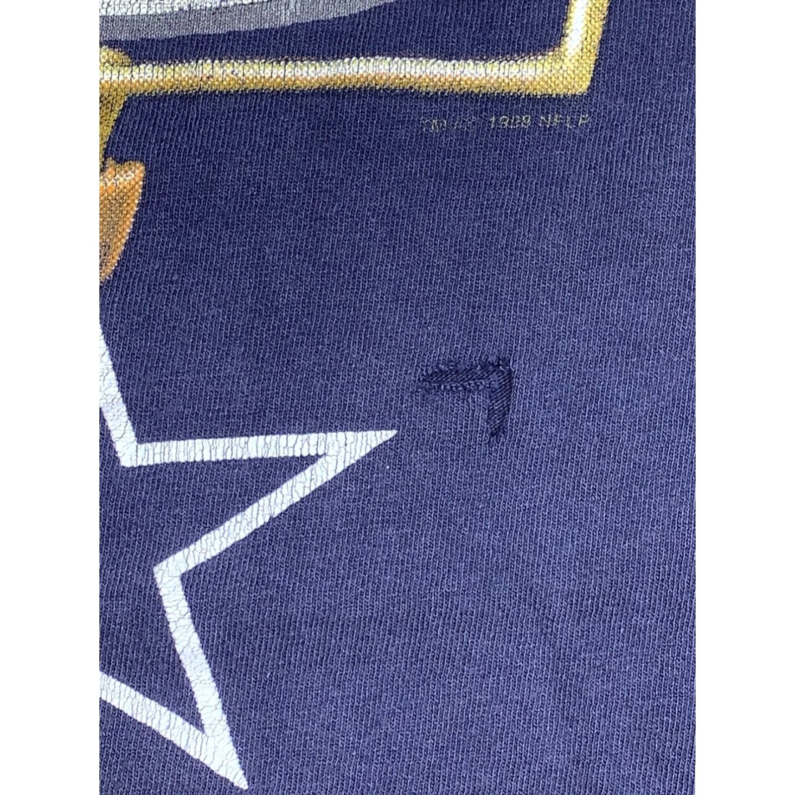Vintage VINTAGE Dallas Cowboys T Shirt Mens XL Blue 90s Looney Tunes Taz 1998 11039 Size US XL / EU 56 / 4 - 7 Thumbnail