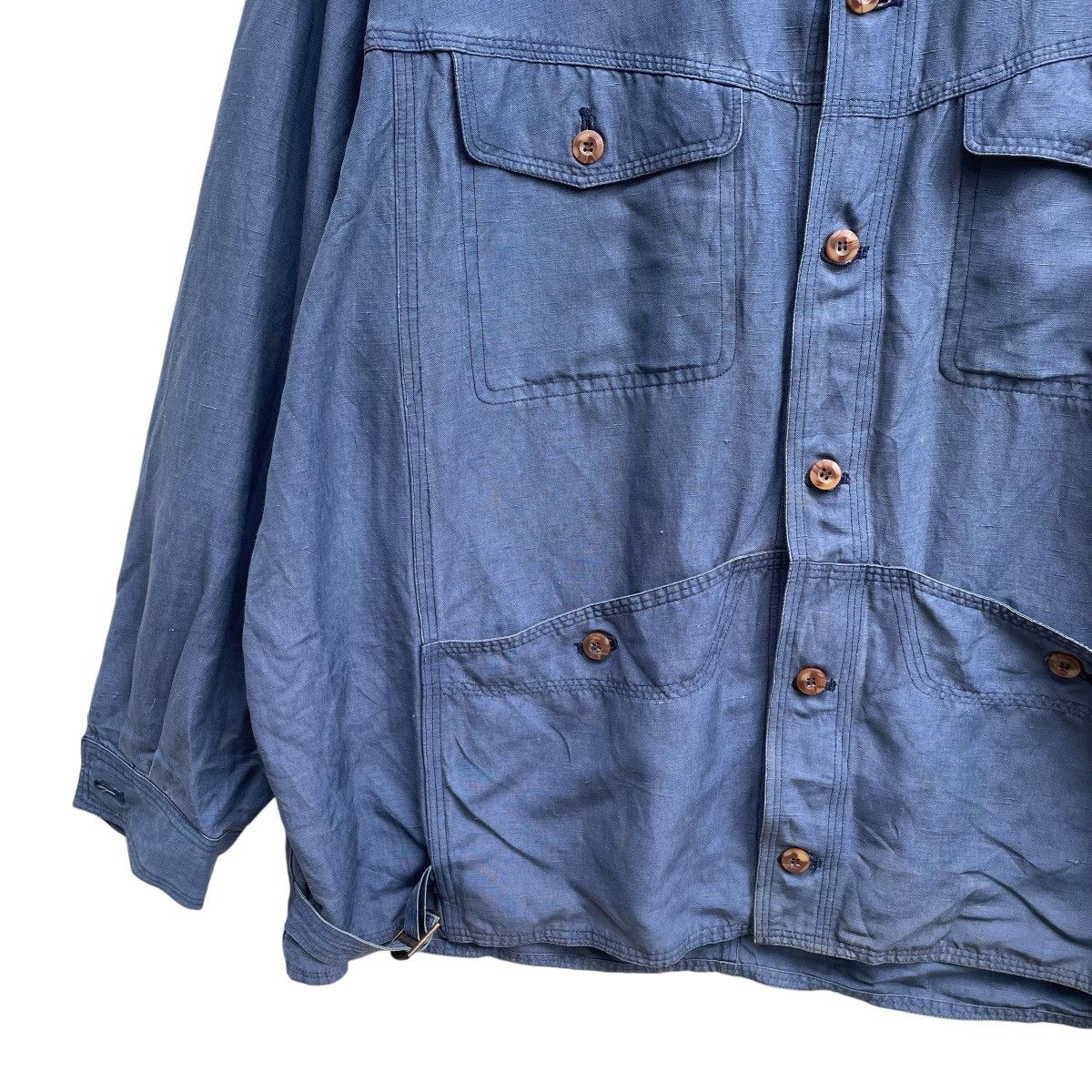 Indigo 💥Vintage Japanese Brand Lavord Uomo Tactical Jacket Size US M / EU 48-50 / 2 - 5 Thumbnail