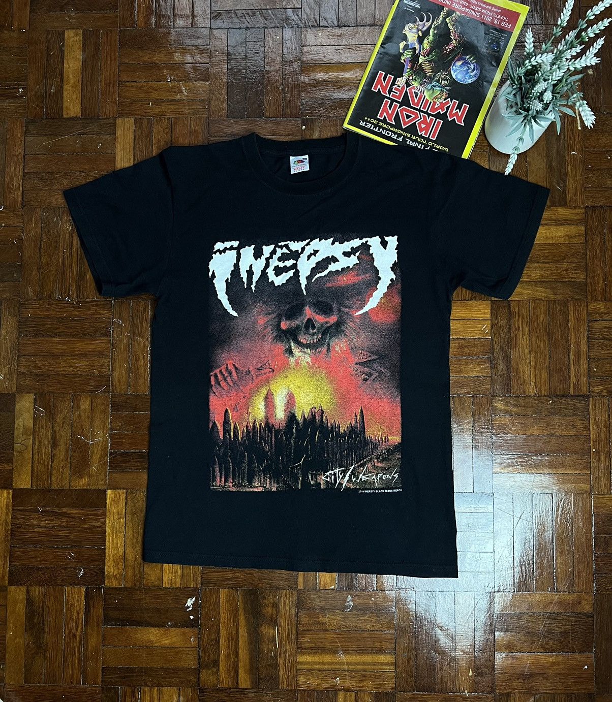 Band Tees Inepsy Canadian Punk Metal Band Official Merch Very Rare Size US M / EU 48-50 / 2 - 1 Thumbnail