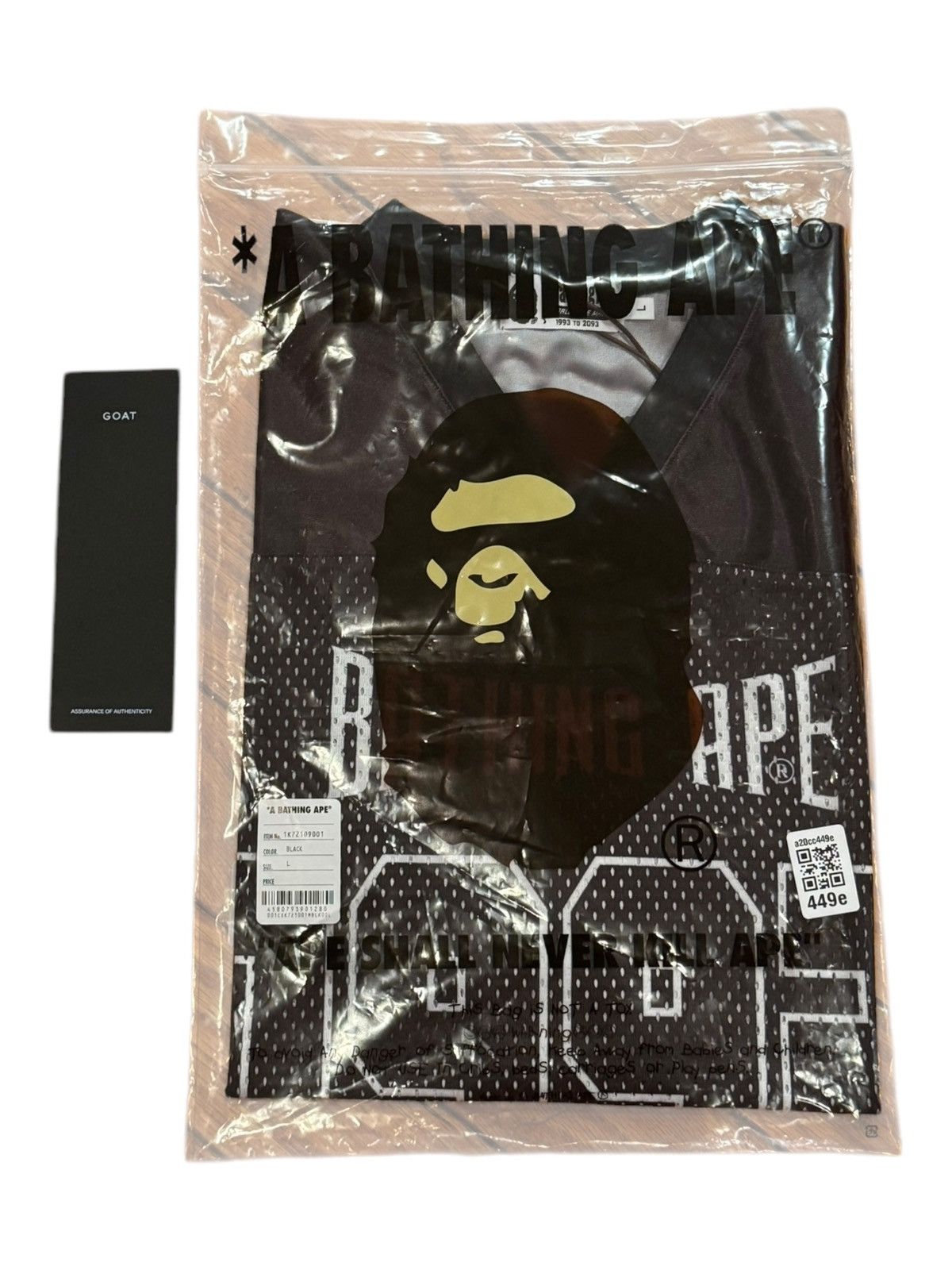 Bape × Nigo Bape x GOAT Exclusive Jersey Size US L / EU 52-54 / 3 - 3 Thumbnail