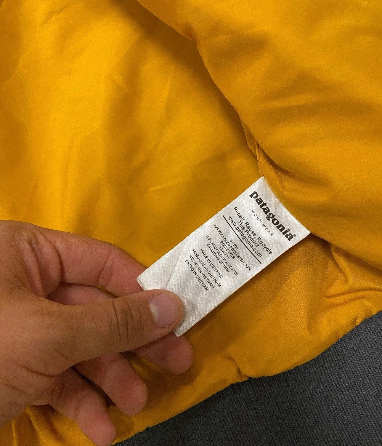 Patagonia Patagonia Classic Retro-X Bomber Jacket Fleece Wren Gold Size US XL / EU 56 / 4 - 5 Thumbnail