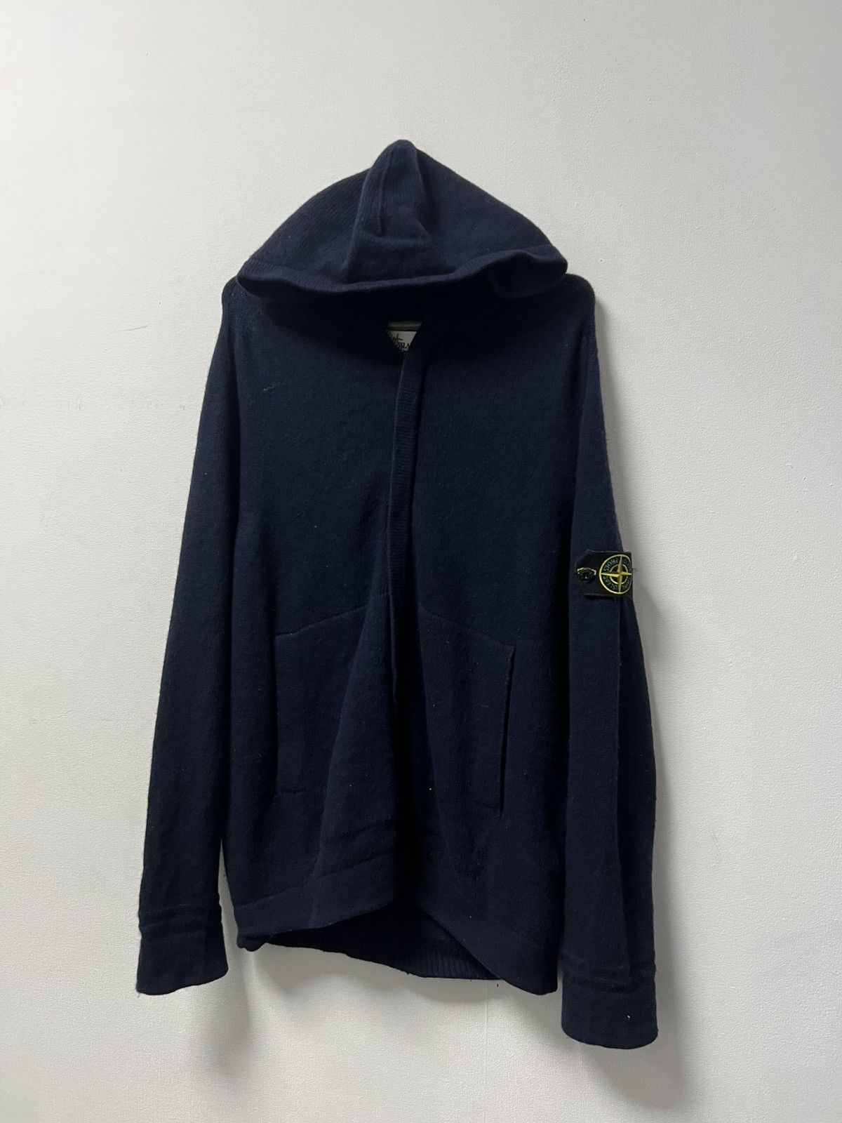 Stone Island Stone Island Wool Zip Hoodie Size US XL / EU 56 / 4 - 1 Thumbnail