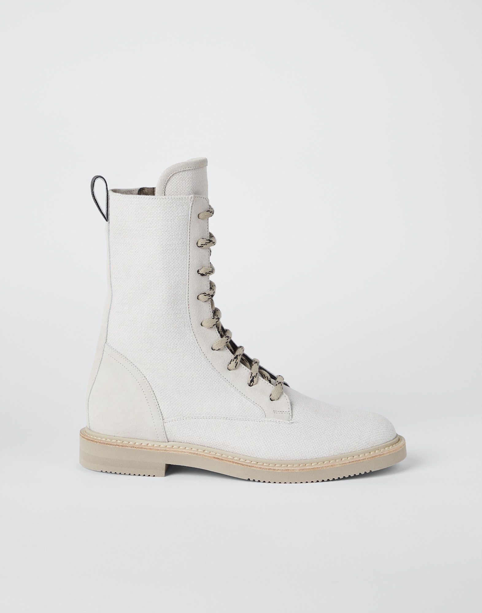 Brunello Cucinelli o1w1db10825 Pair Of Ankle Boots in White Size US 5 / IT 35 - 2 Thumbnail