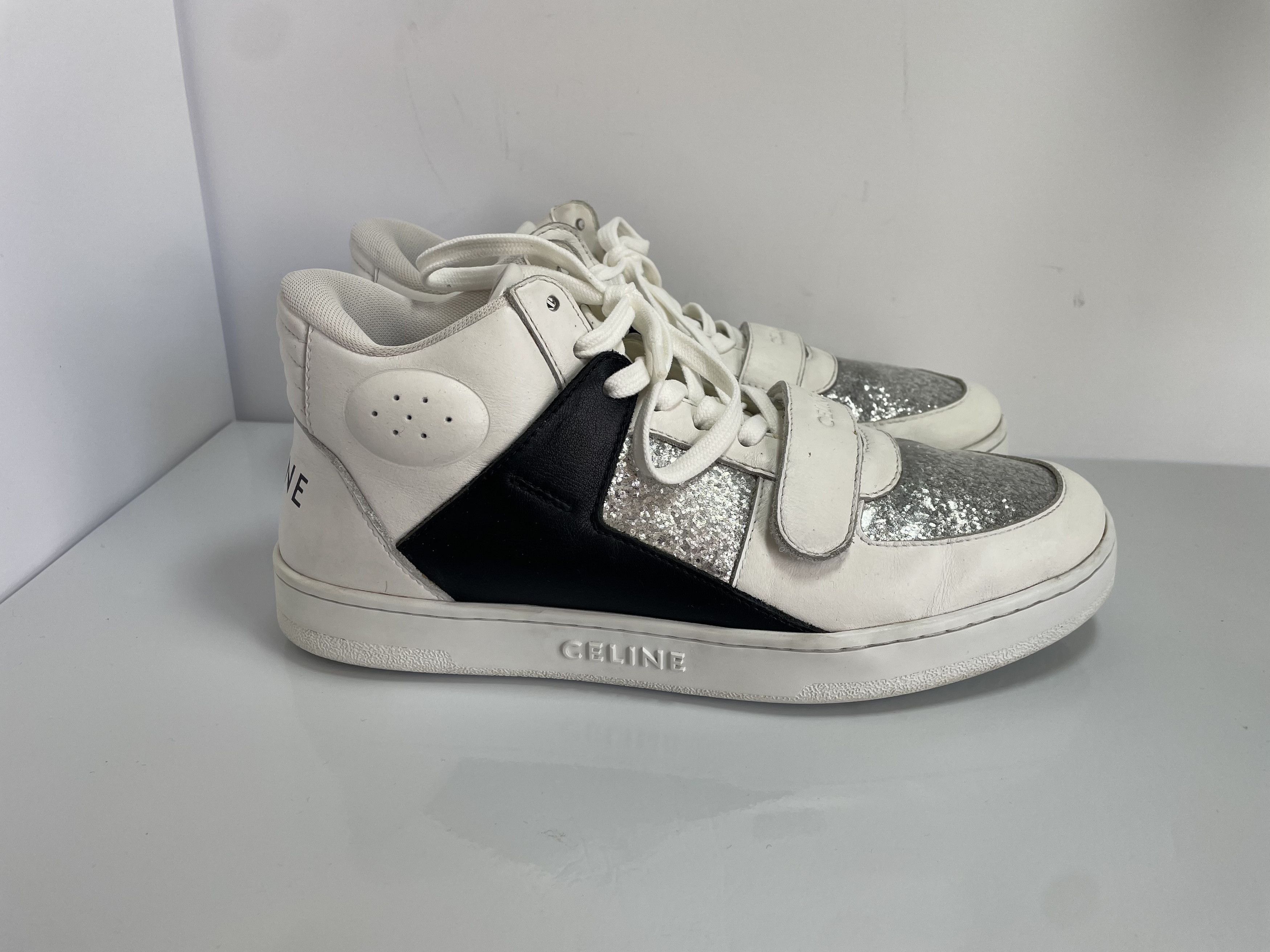 Celine Celine leather sneakers Size US 10 / IT 40 - 2 Thumbnail