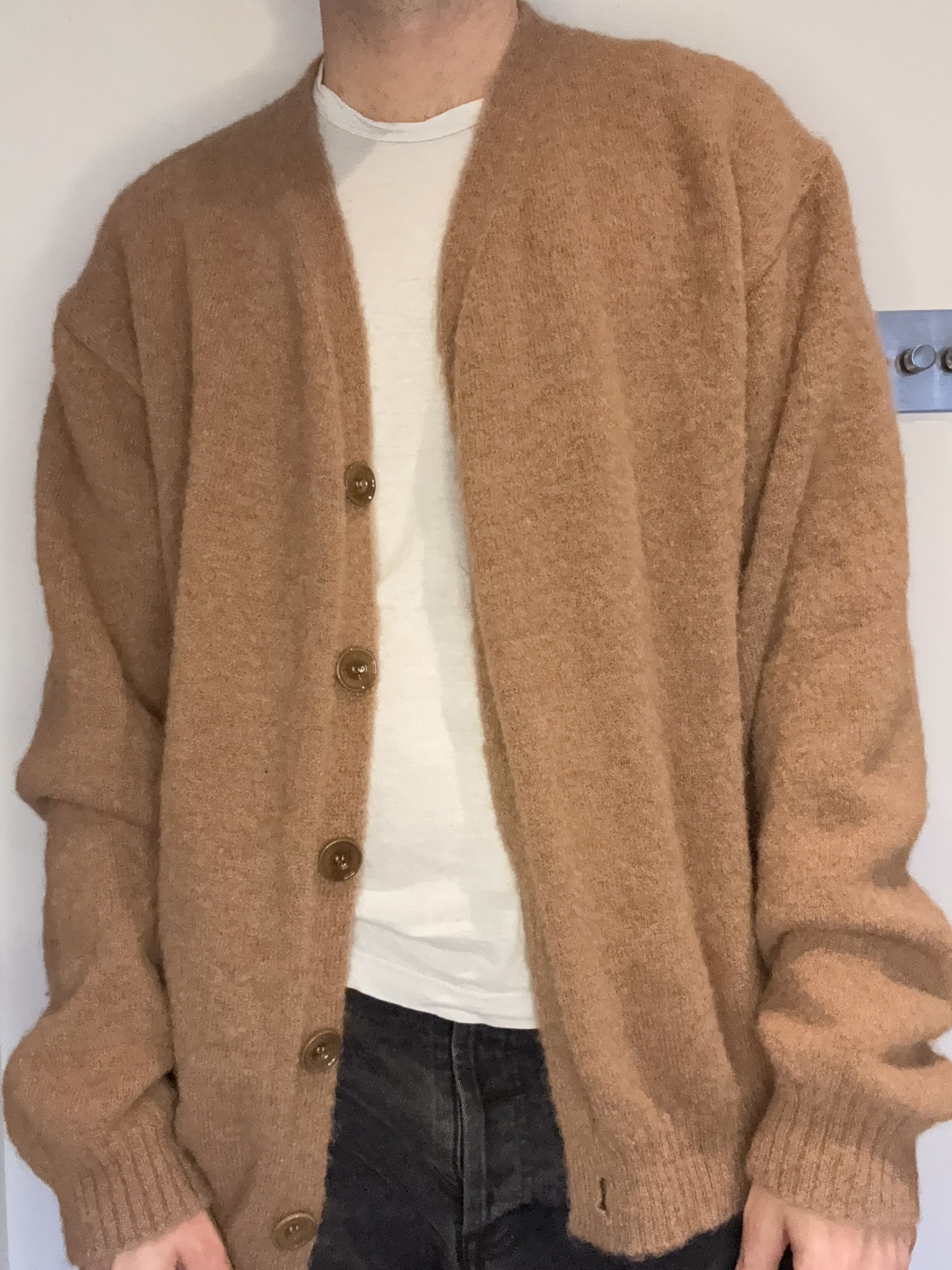 【Mサイズ】Lemaire Mohair カーディガン 23AW LEMAIRE Mohaire cardigan モヘアカーディガン