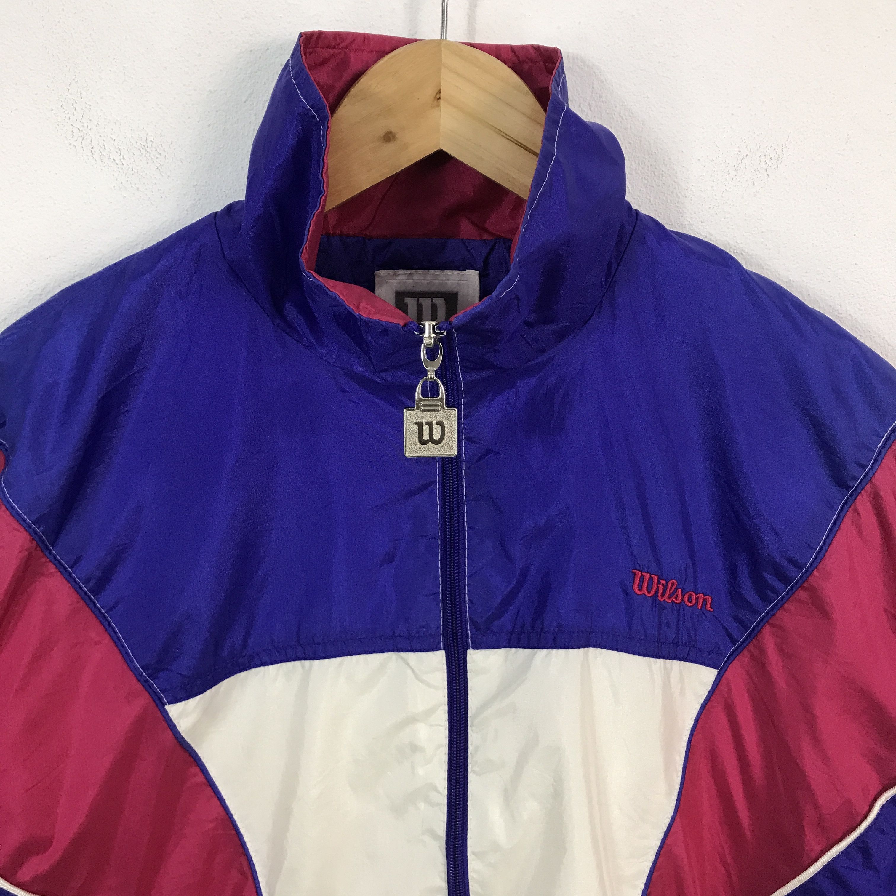 Vintage × Wilson Vintage wilson windbreaker light jacket Size US S / EU 44-46 / 1 - 3 Thumbnail